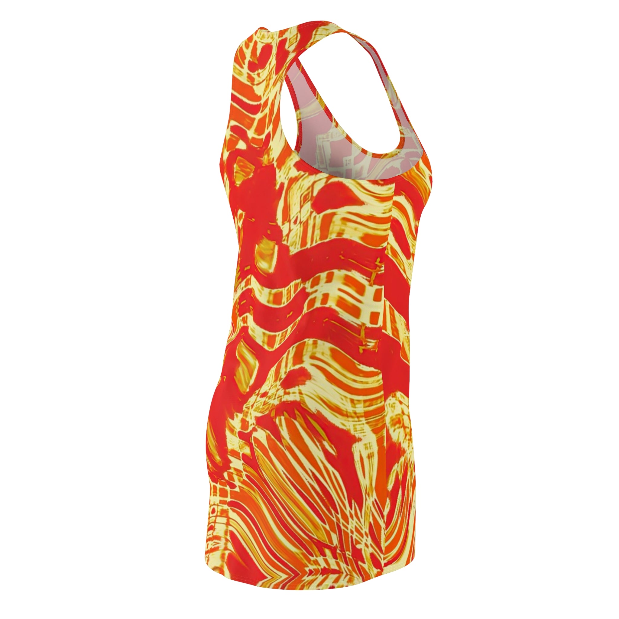 Racerback Dress — Fiesta Fire (AOP)