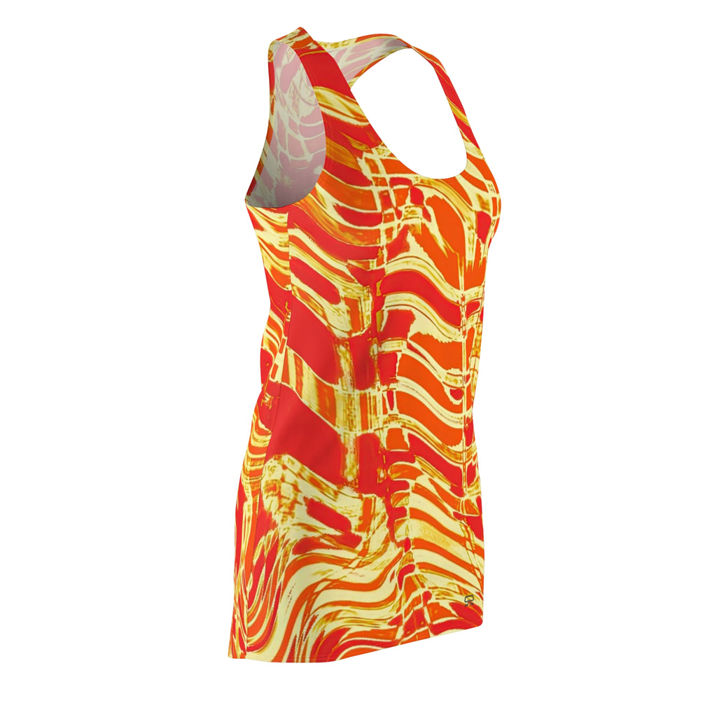 Racerback Dress — Fiesta Fire (AOP)