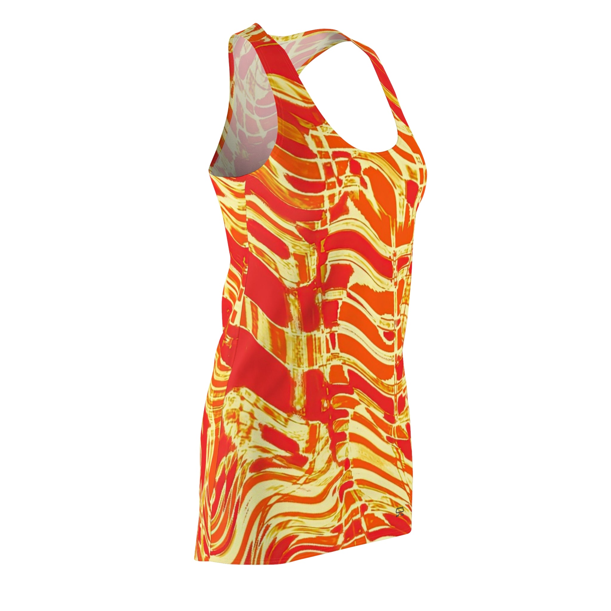 Racerback Dress — Fiesta Fire (AOP)