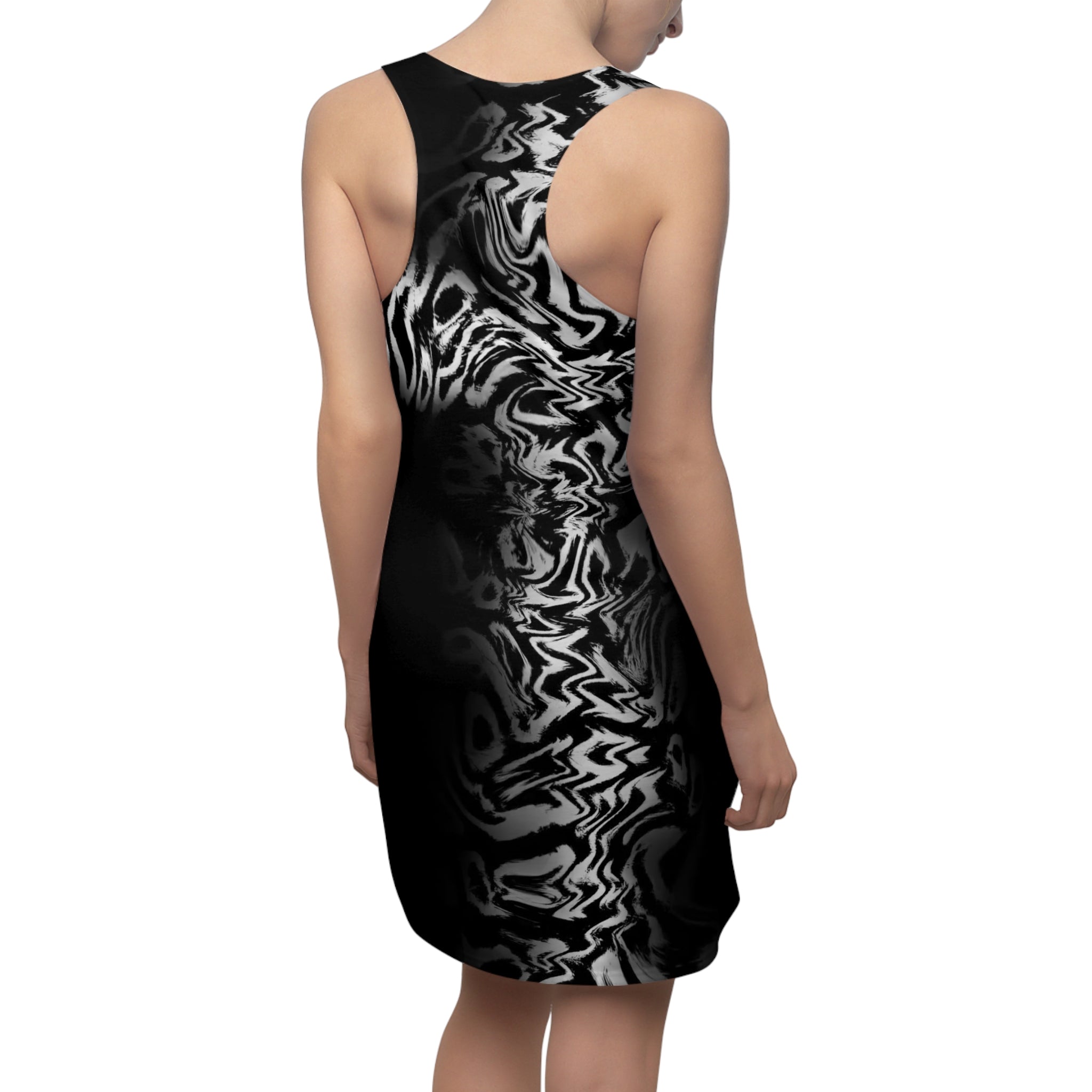 Racerback Dress — Plasma (AOP)