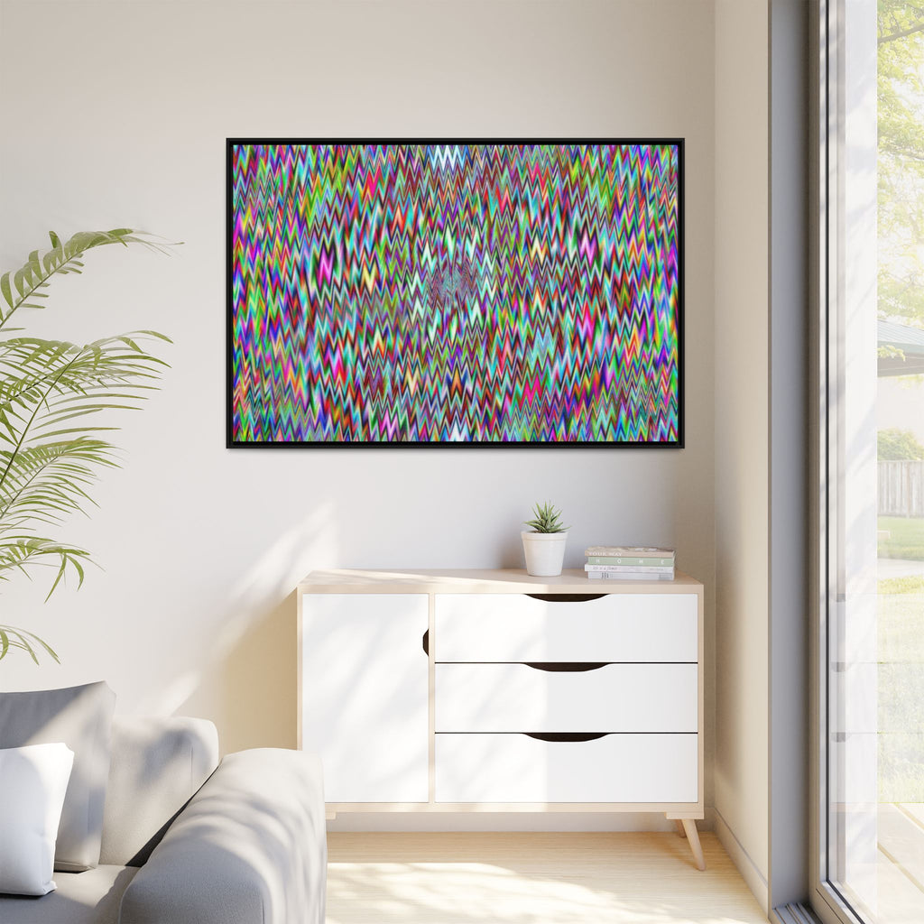 Framed Canvas Art — "GSK"