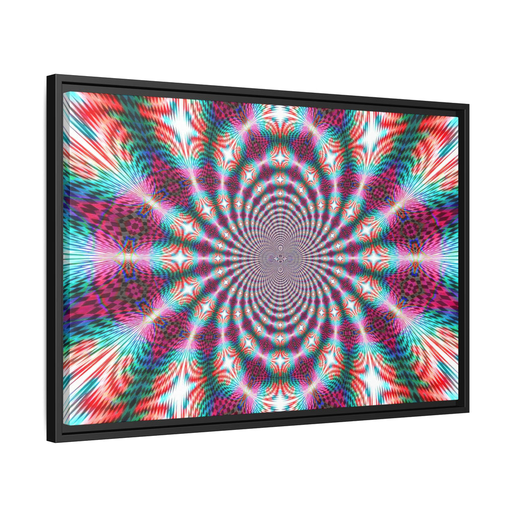 Framed Canvas Art — "QOV"