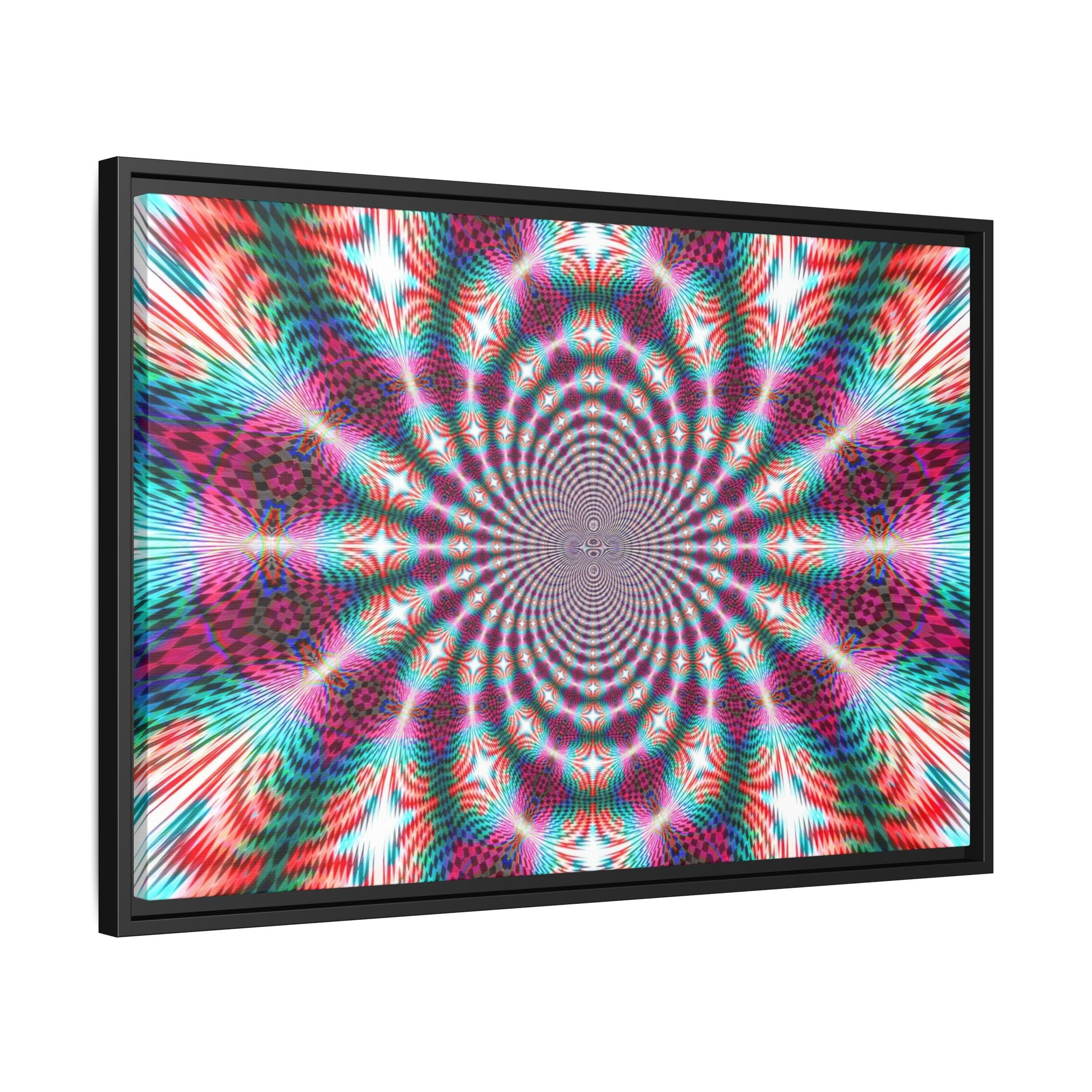 Framed Canvas Art — "QOV"
