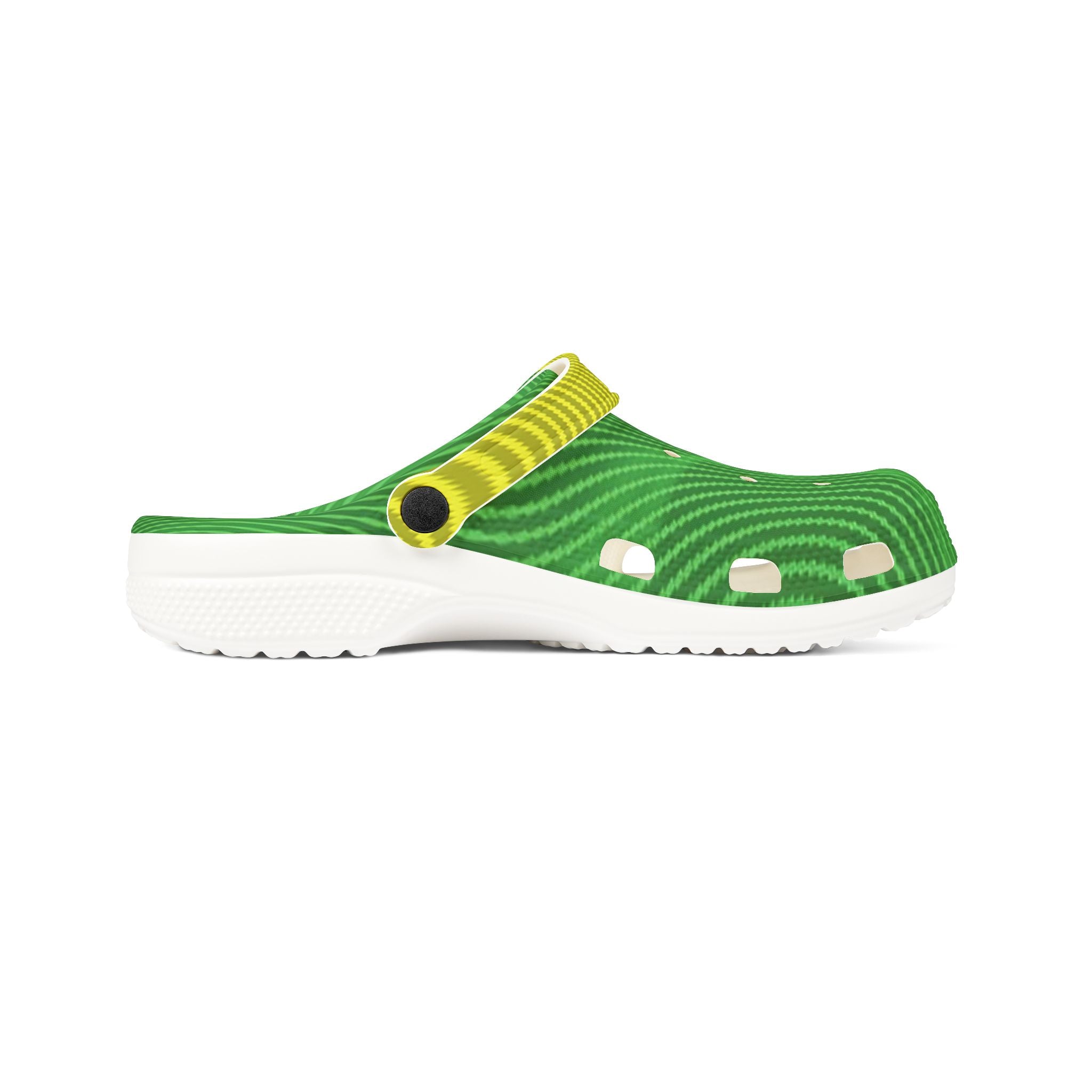 EVA Clogs — Sun Spots Green
