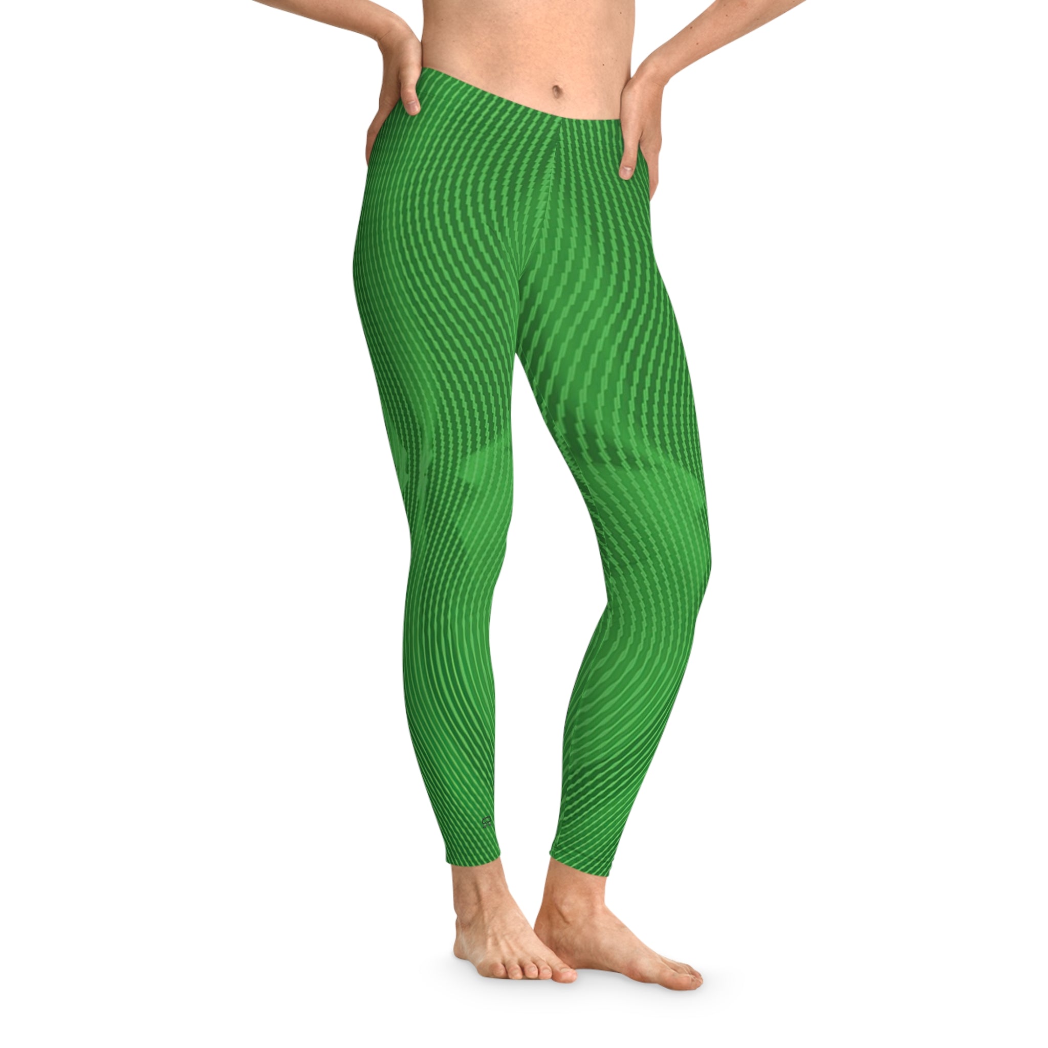Leggings "Sun Spots Green" (AOP)