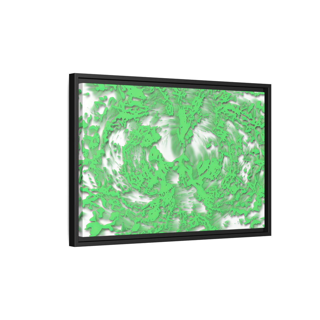 Framed Canvas Art - Tracers Green