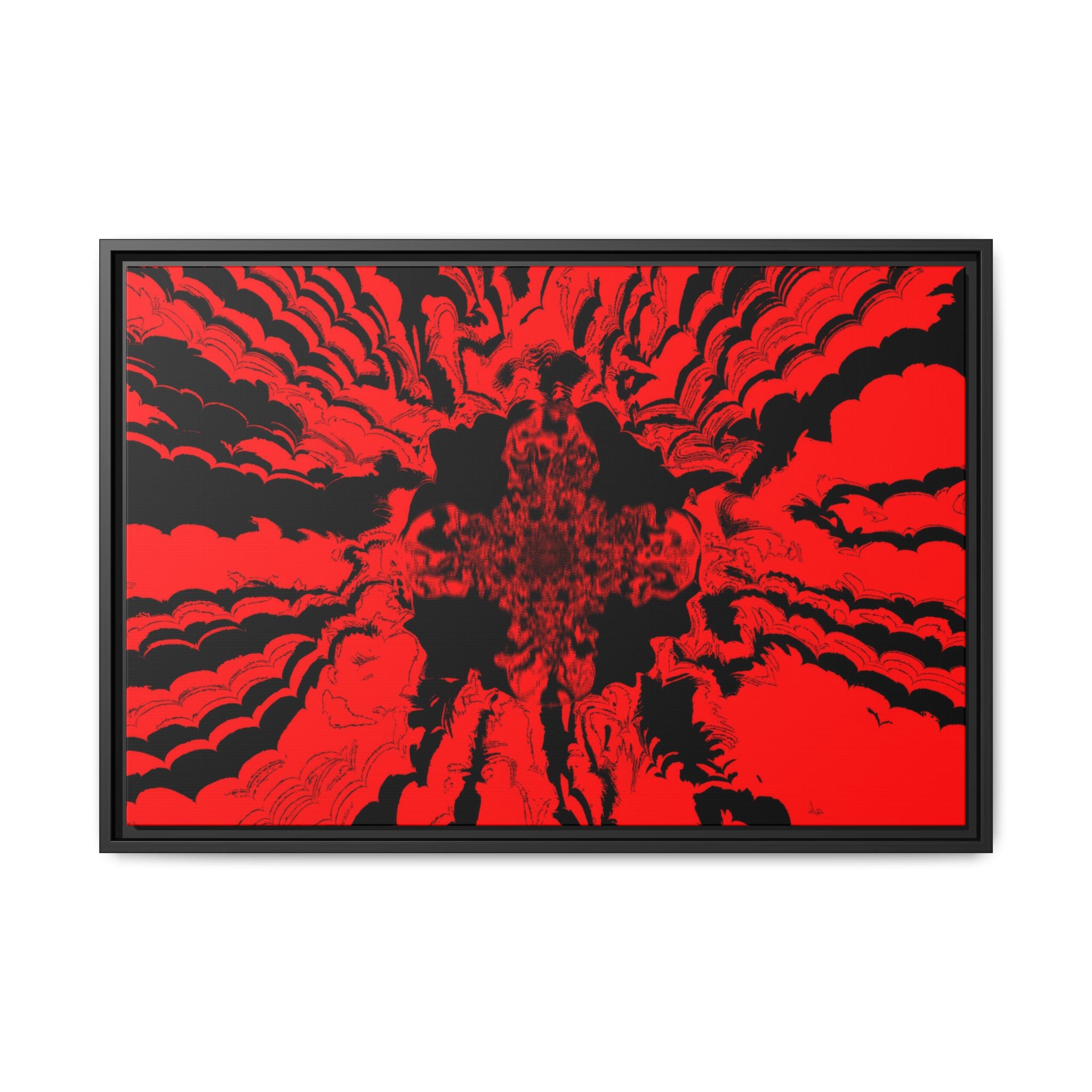 Framed Canvas Art — "Subcranial"