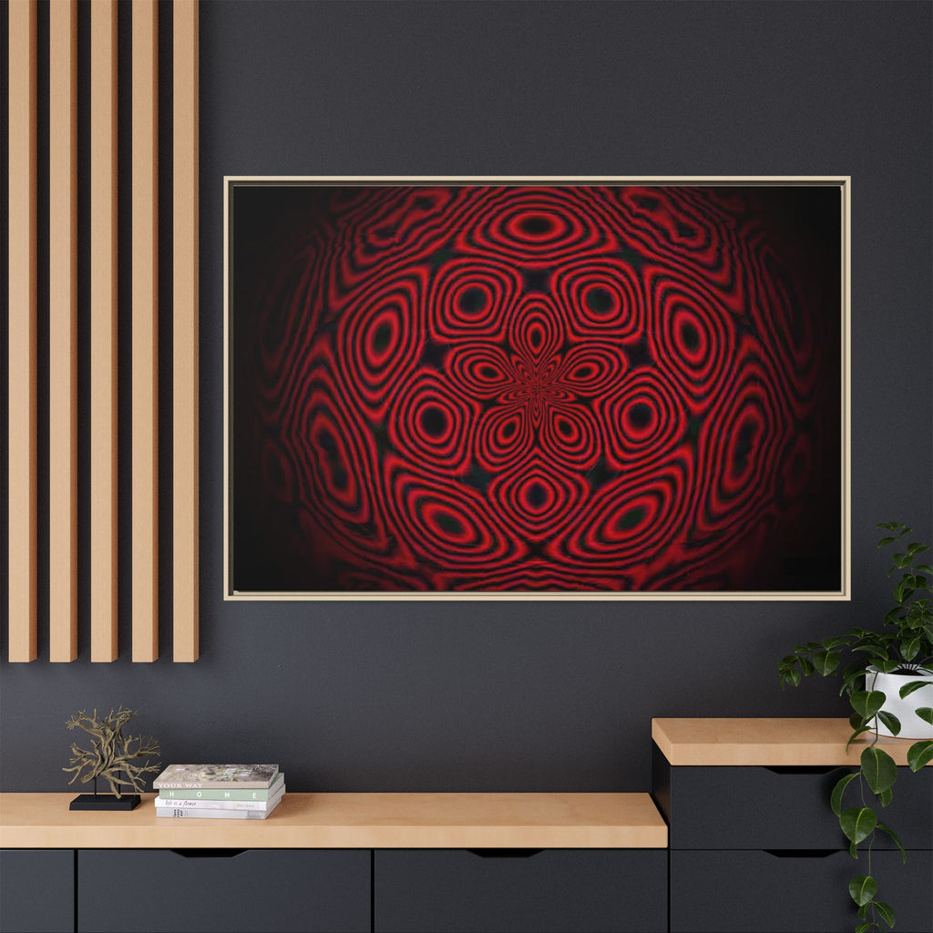 Framed Canvas Art — "Trepitorial"