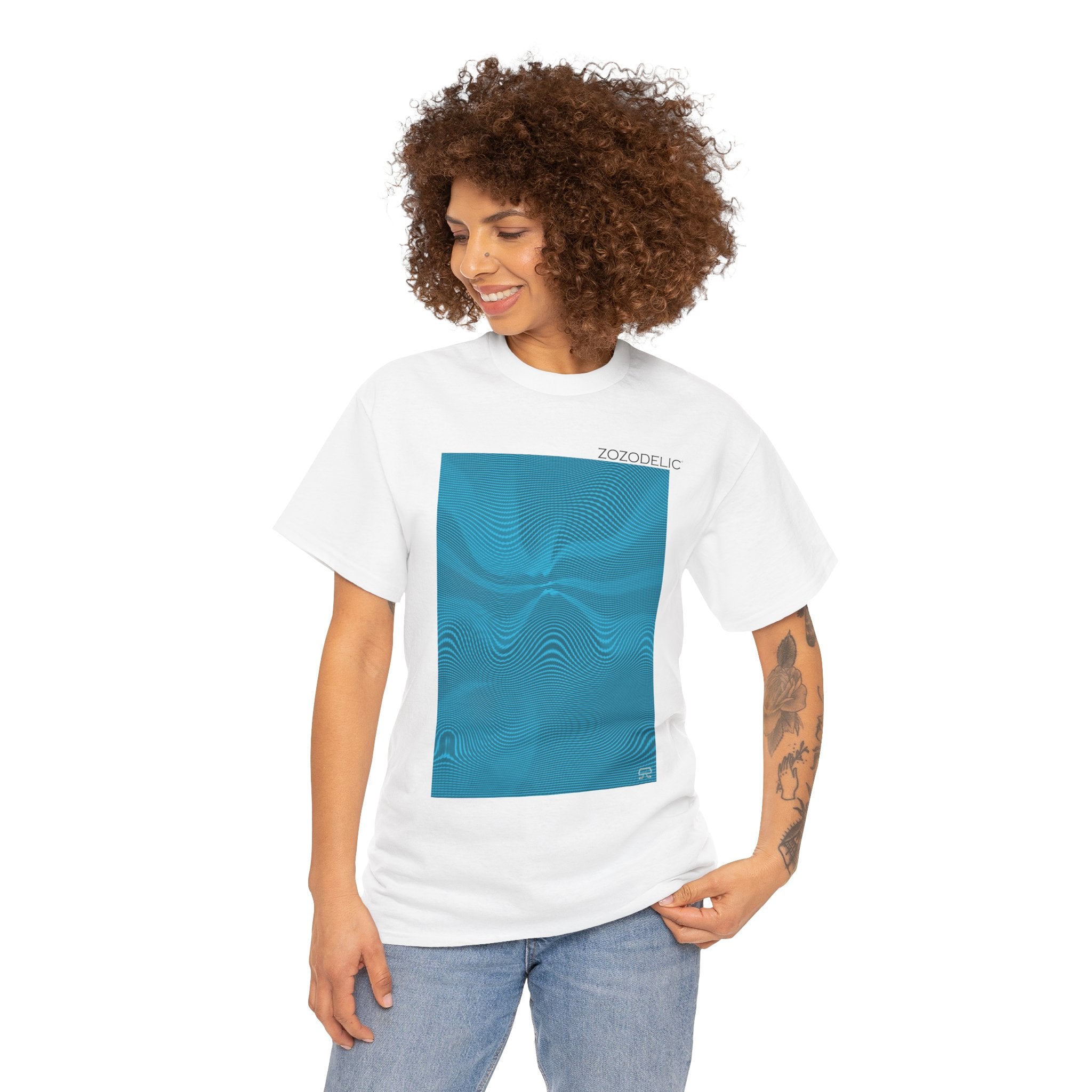 T-Shirt - Sun Spots Blu