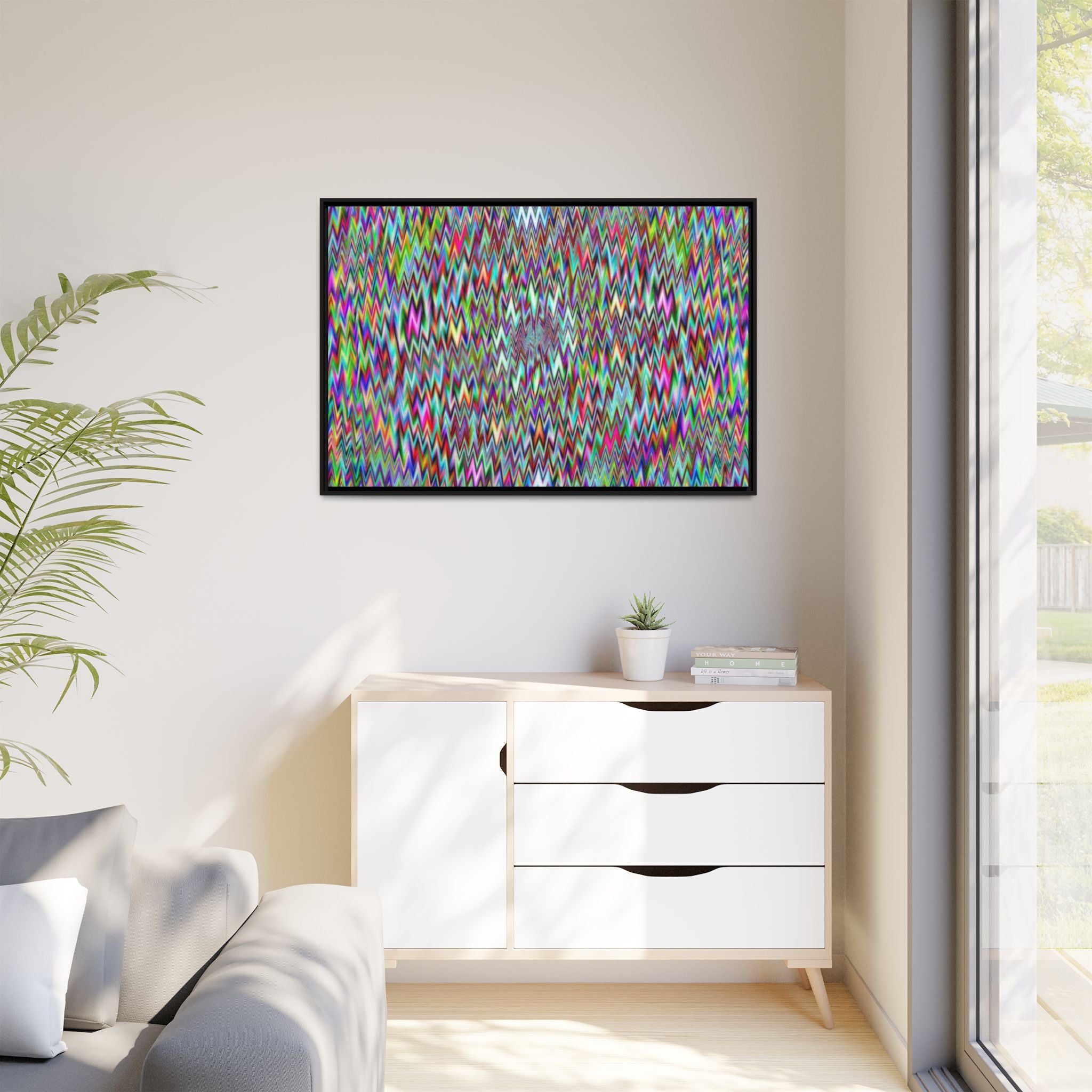 Framed Canvas Art — "GSK"