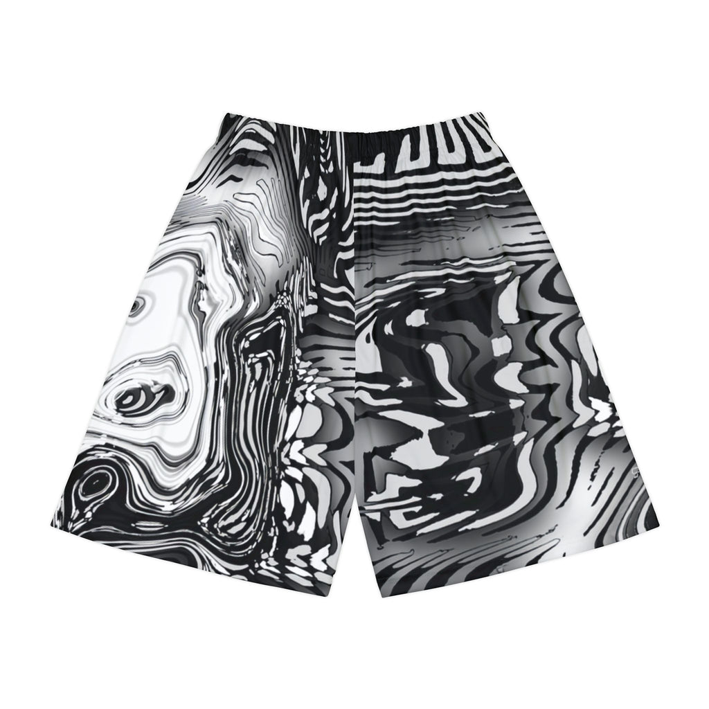 Men’s Sports Shorts - Spirit Black and White
