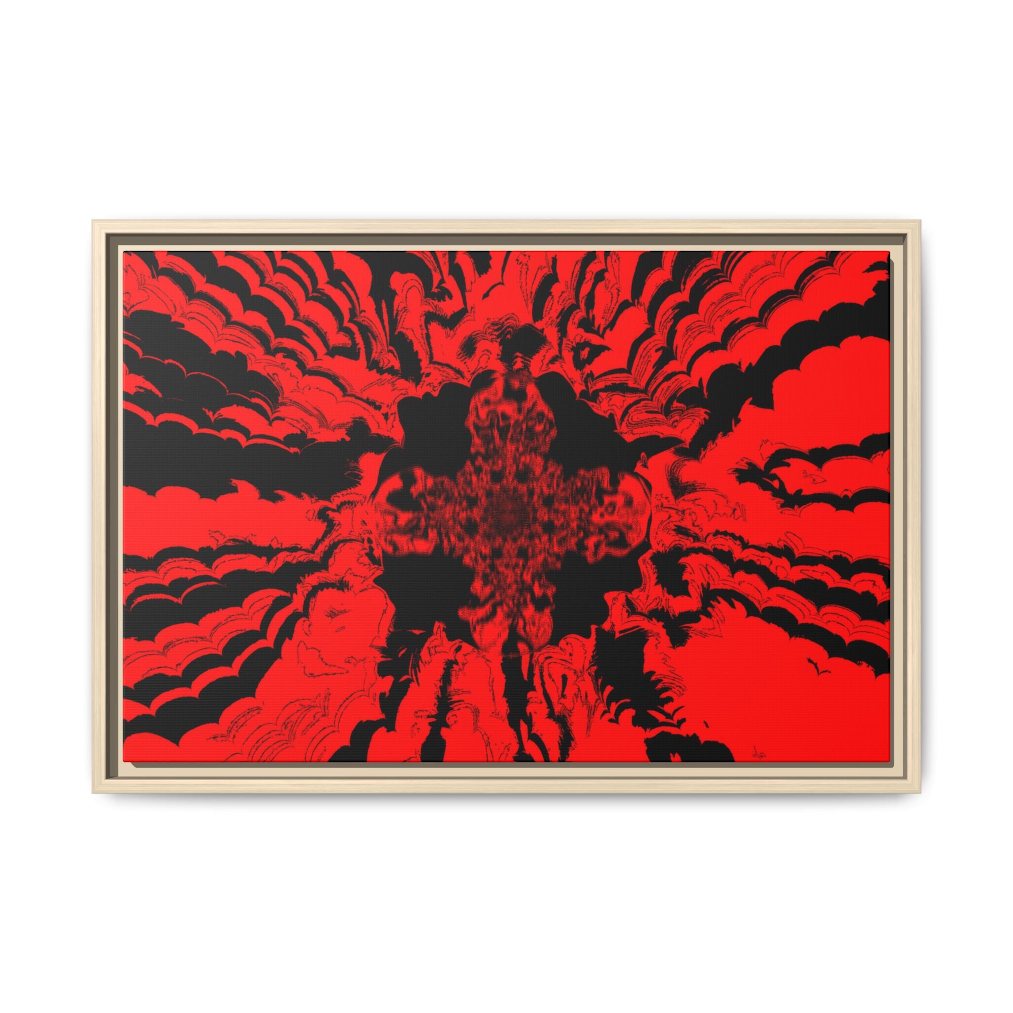 Framed Canvas Art — "Subcranial"