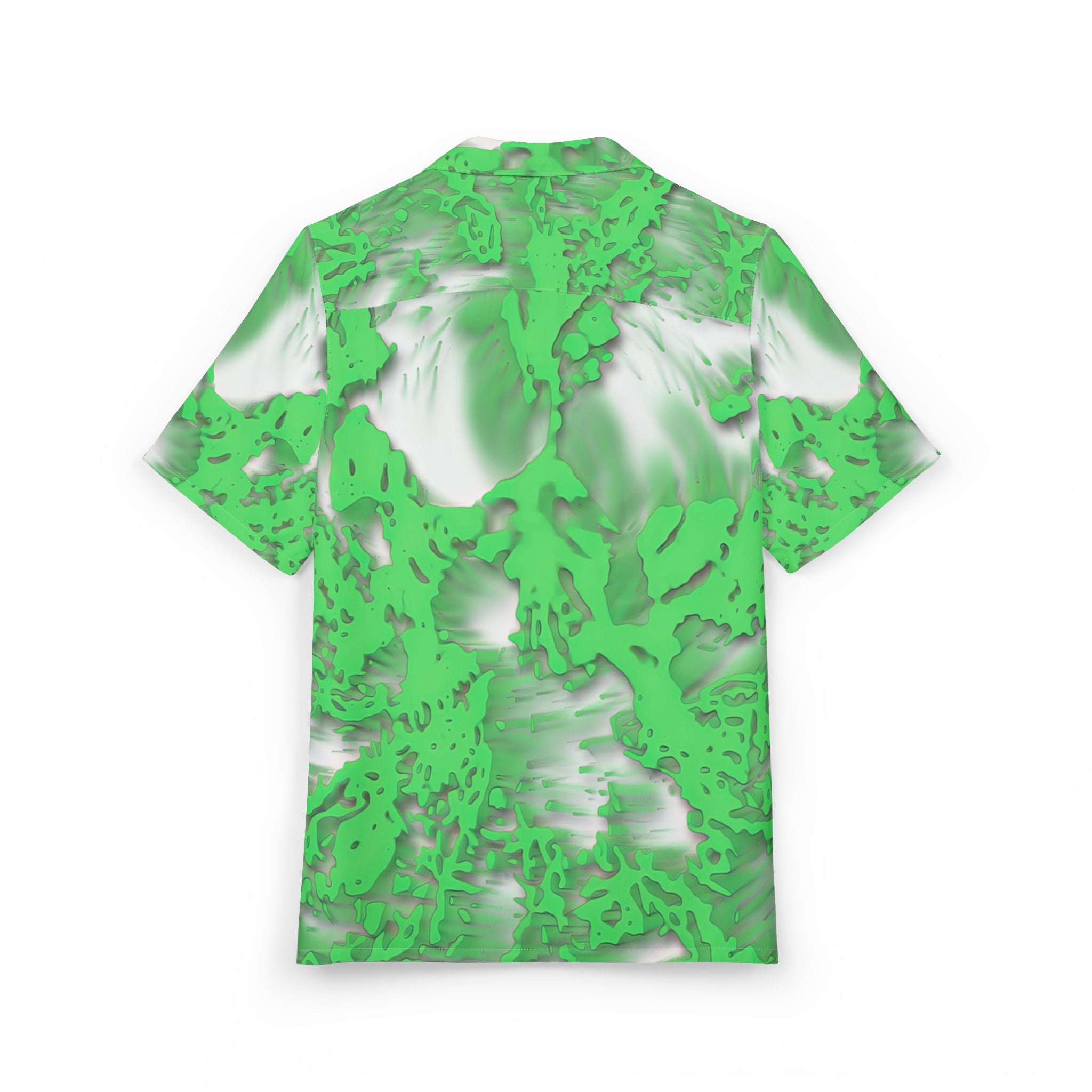 Hawaiian Shirt - Tracer Green (AOP)