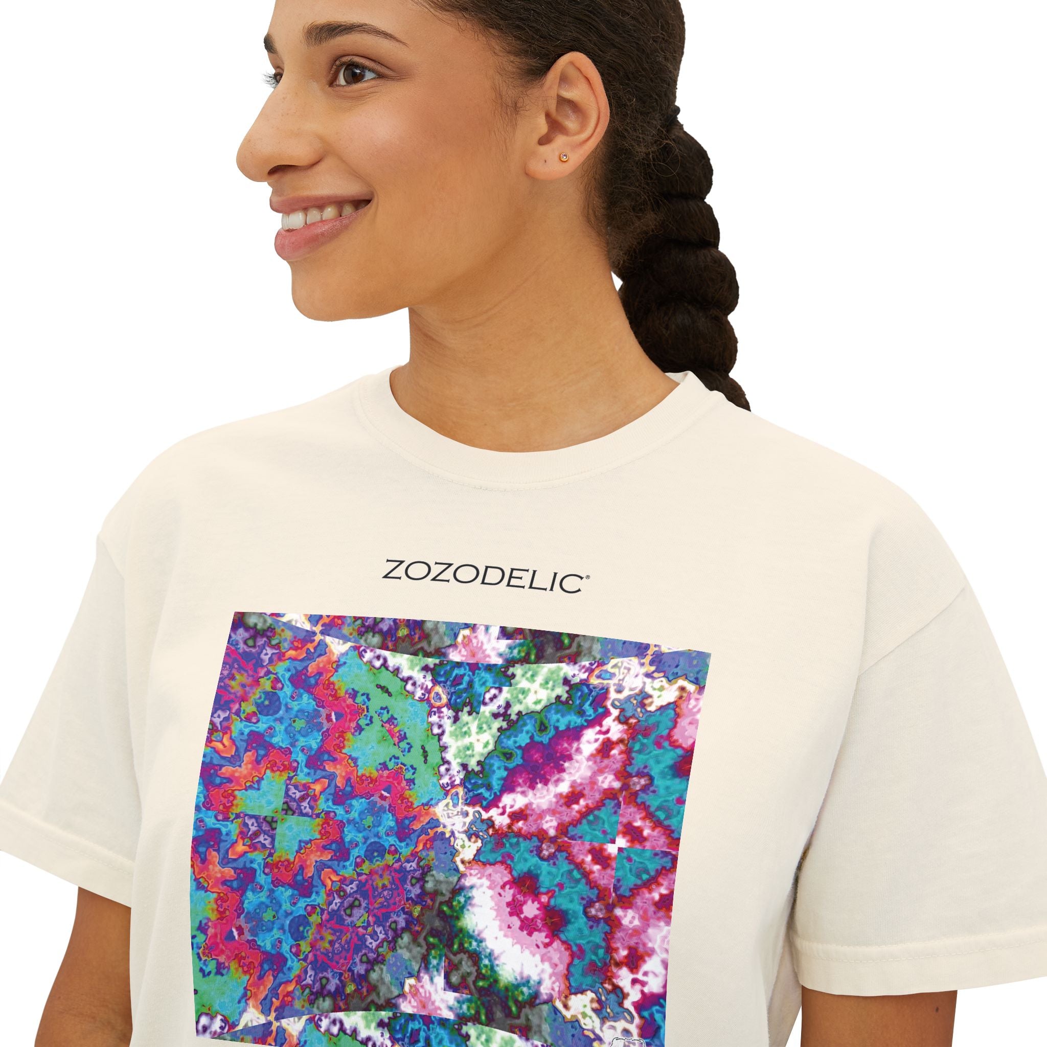 Woman's Box T-Shirt - Bone Candy