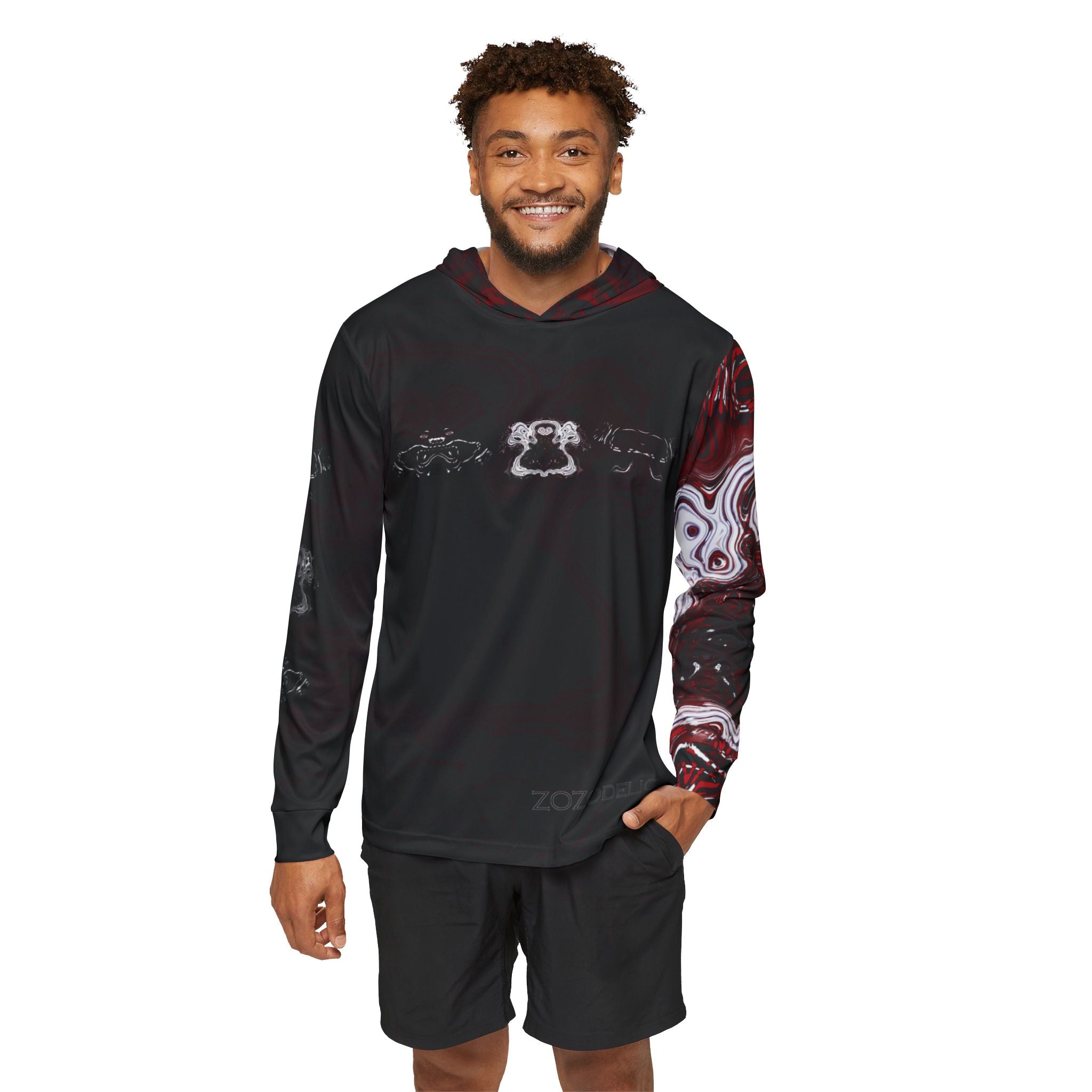 Men's Athletic Hoodie - Spirit Red