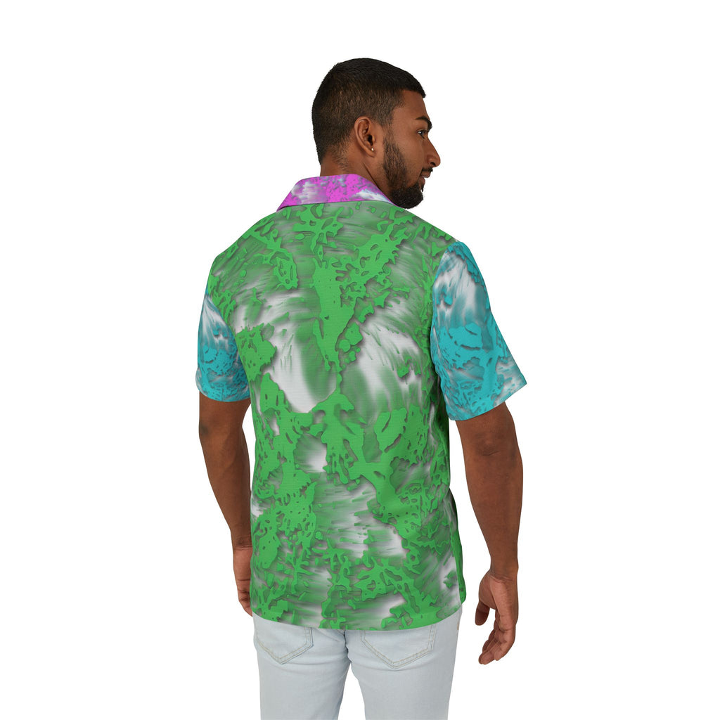 Hawaiian Shirt - Tracers Green