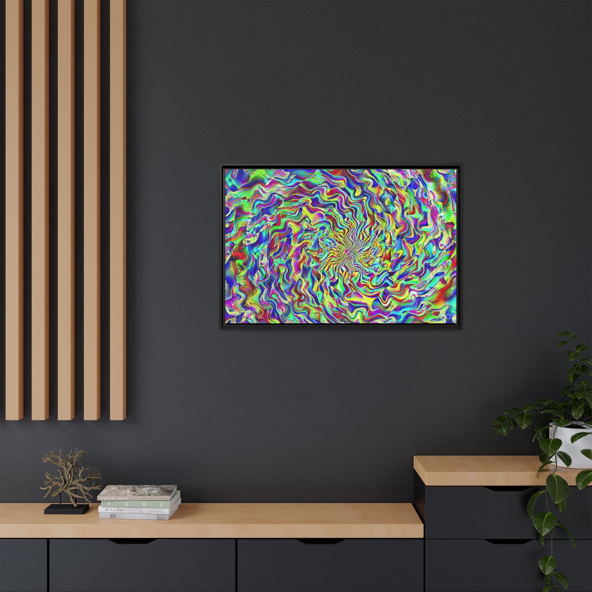 Framed Canvas Art — "Formulandscape"