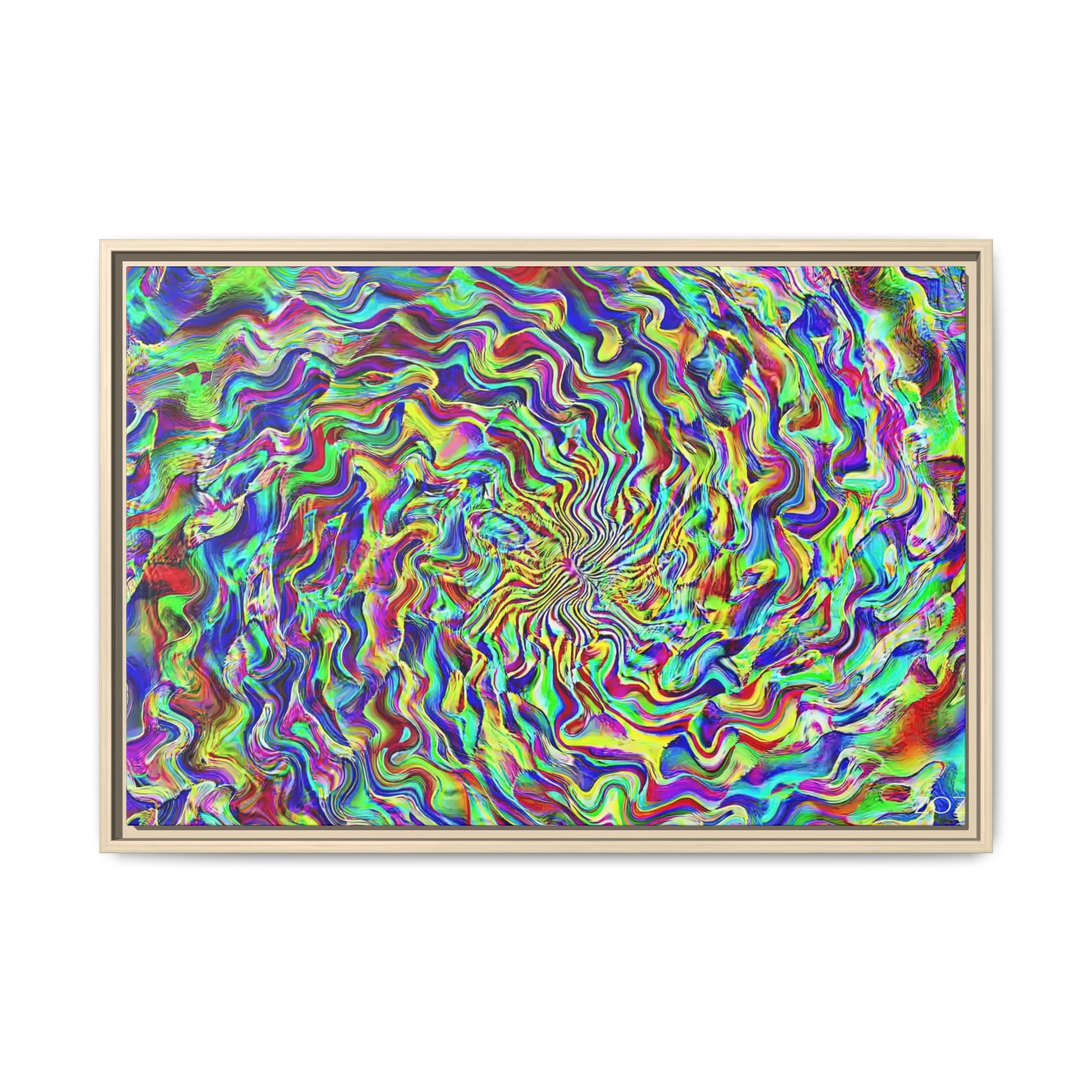Framed Canvas Art — "Formulandscape"