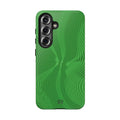 Samsung S21-S25 Tough Phone Case --- Sun Spots Green