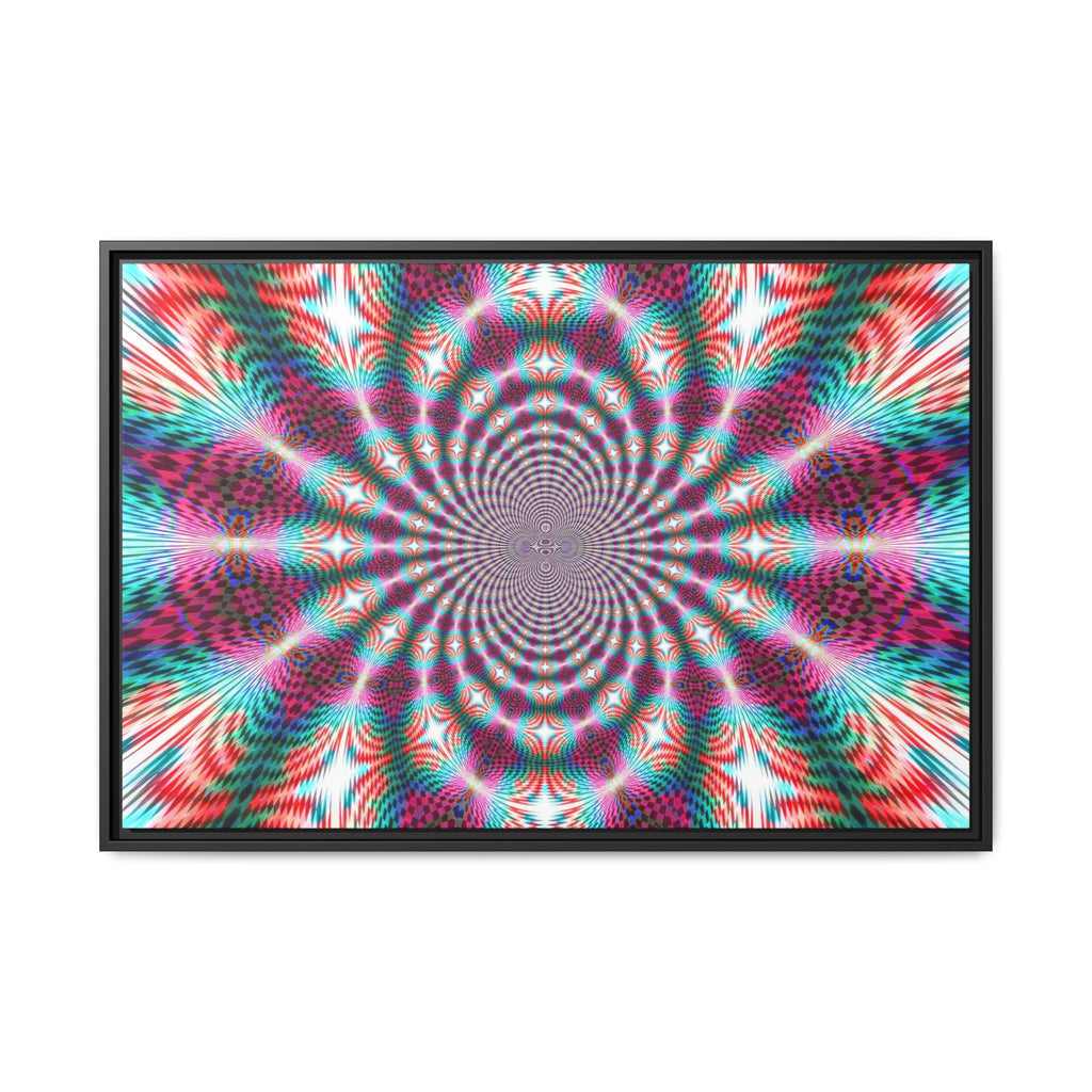 Framed Canvas Art — "QOV"