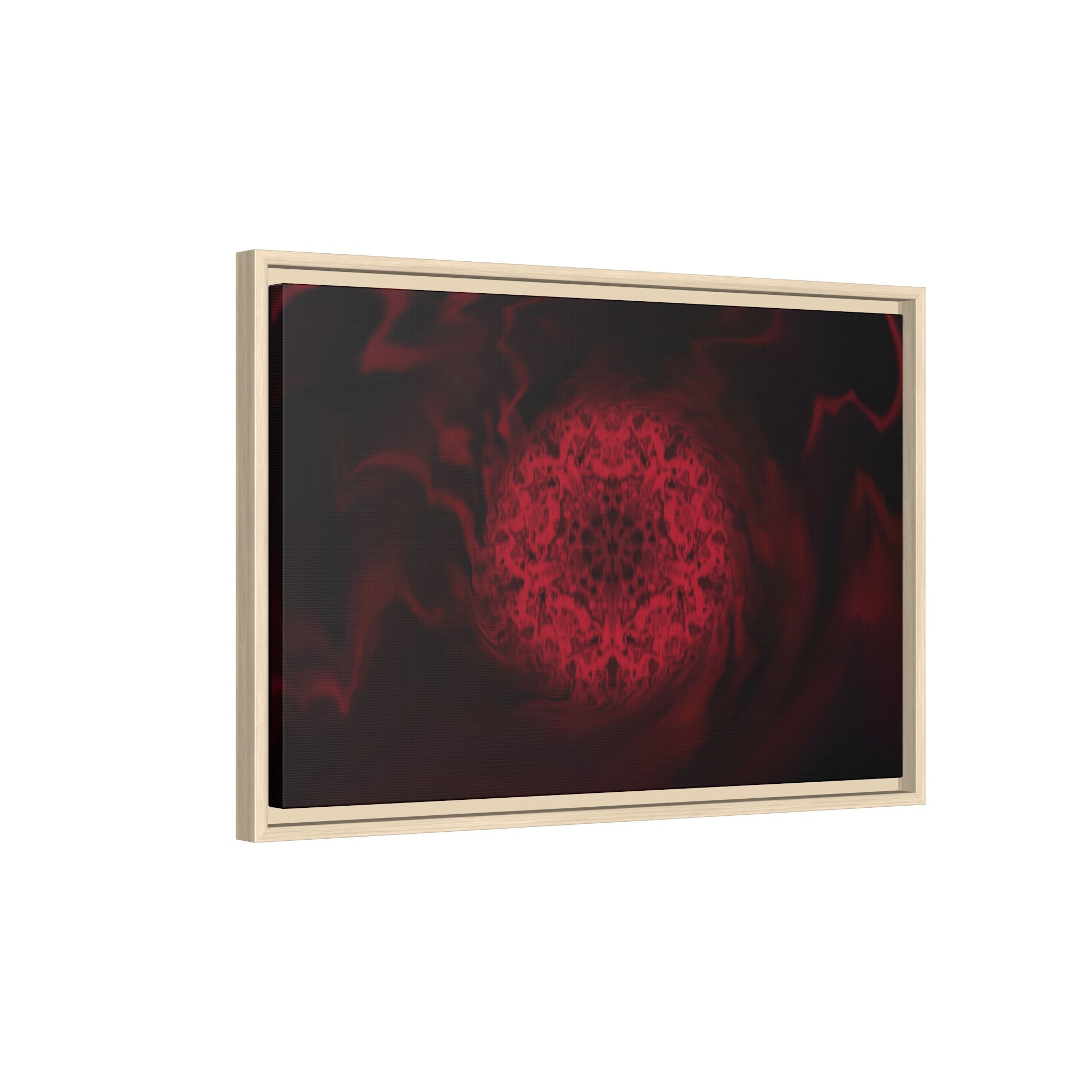 Framed Canvas Art — "Interlaced"