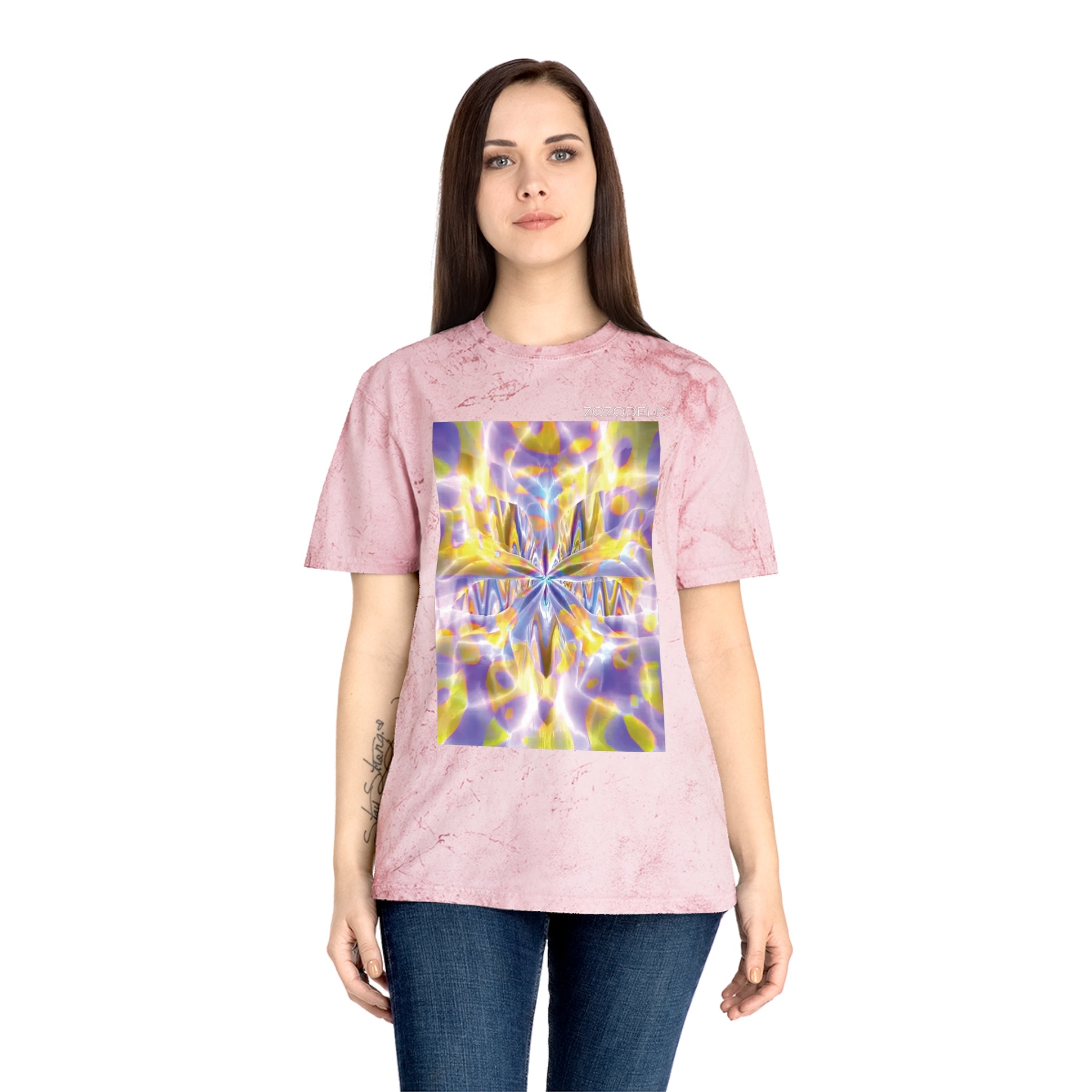Marbled T-Shirt - Delerium Star