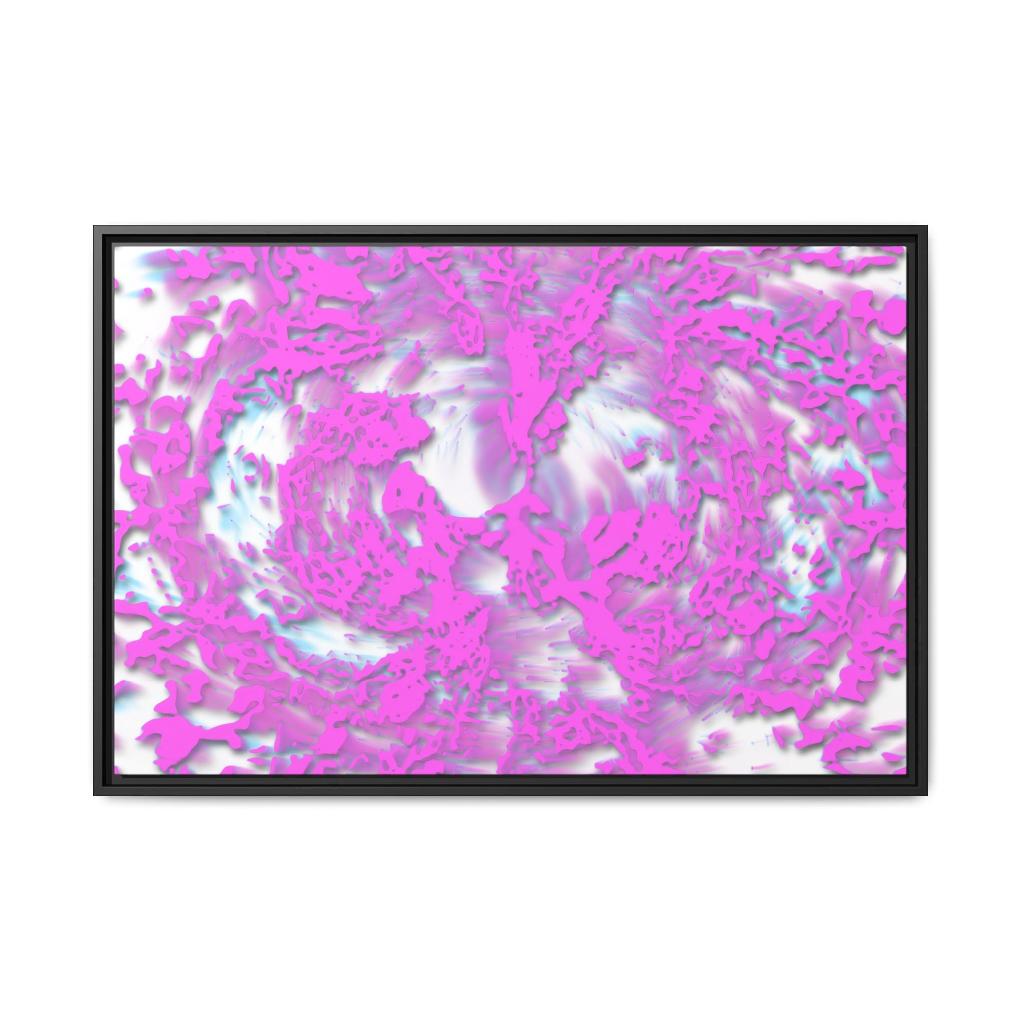 Framed Canvas Art - Tracers Cotton Candy