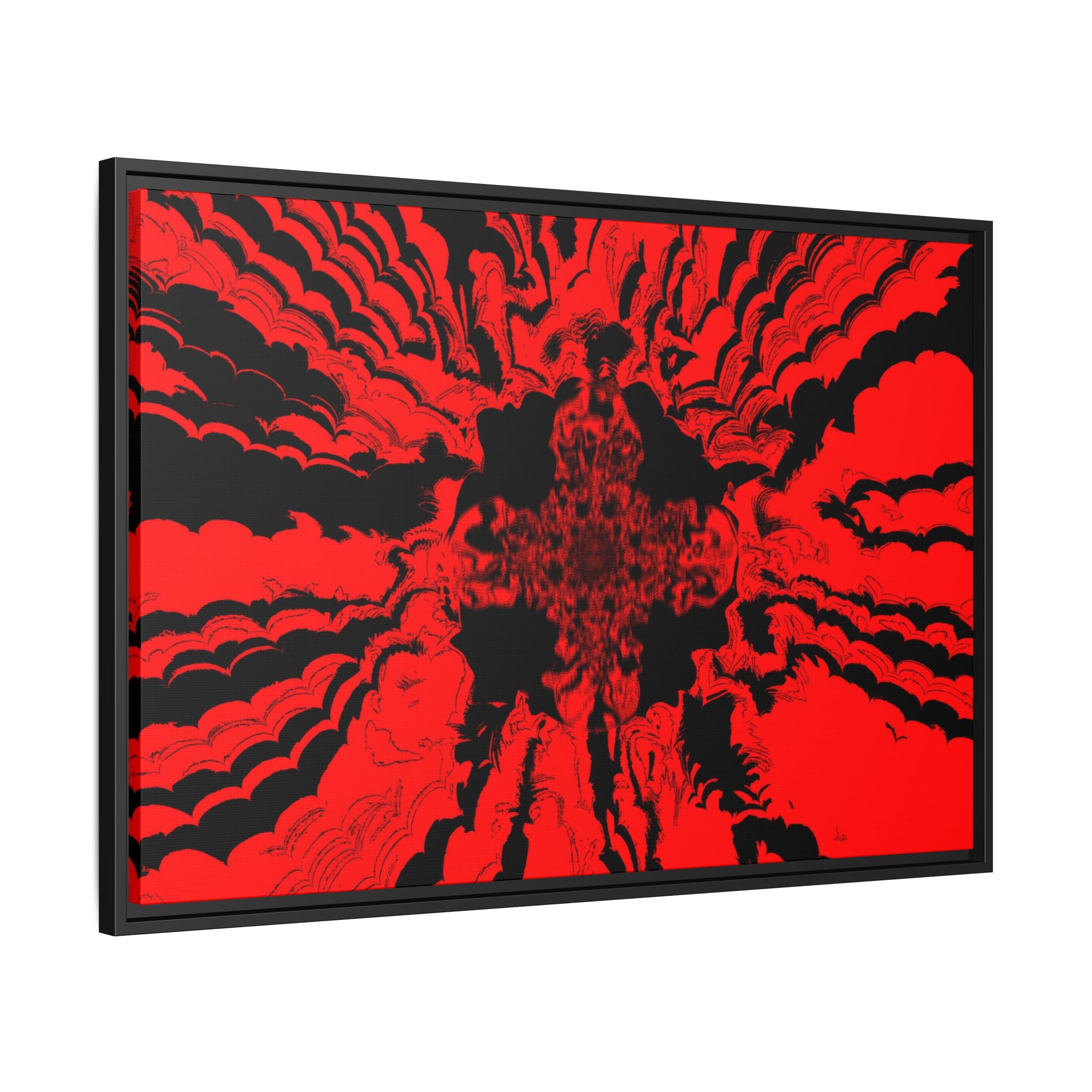 Framed Canvas Art — "Subcranial"