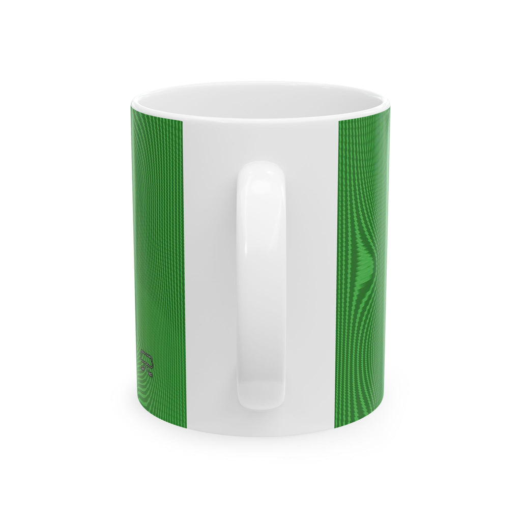 ZOZO Ceramic Mug - Sun Spots Green (11oz/15oz)
