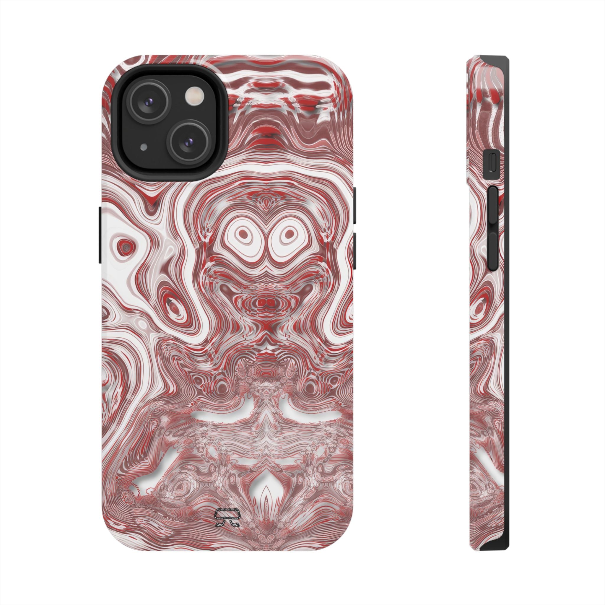 iPhones 11 thru 16 Durable Shockproof Case - Spirit Red