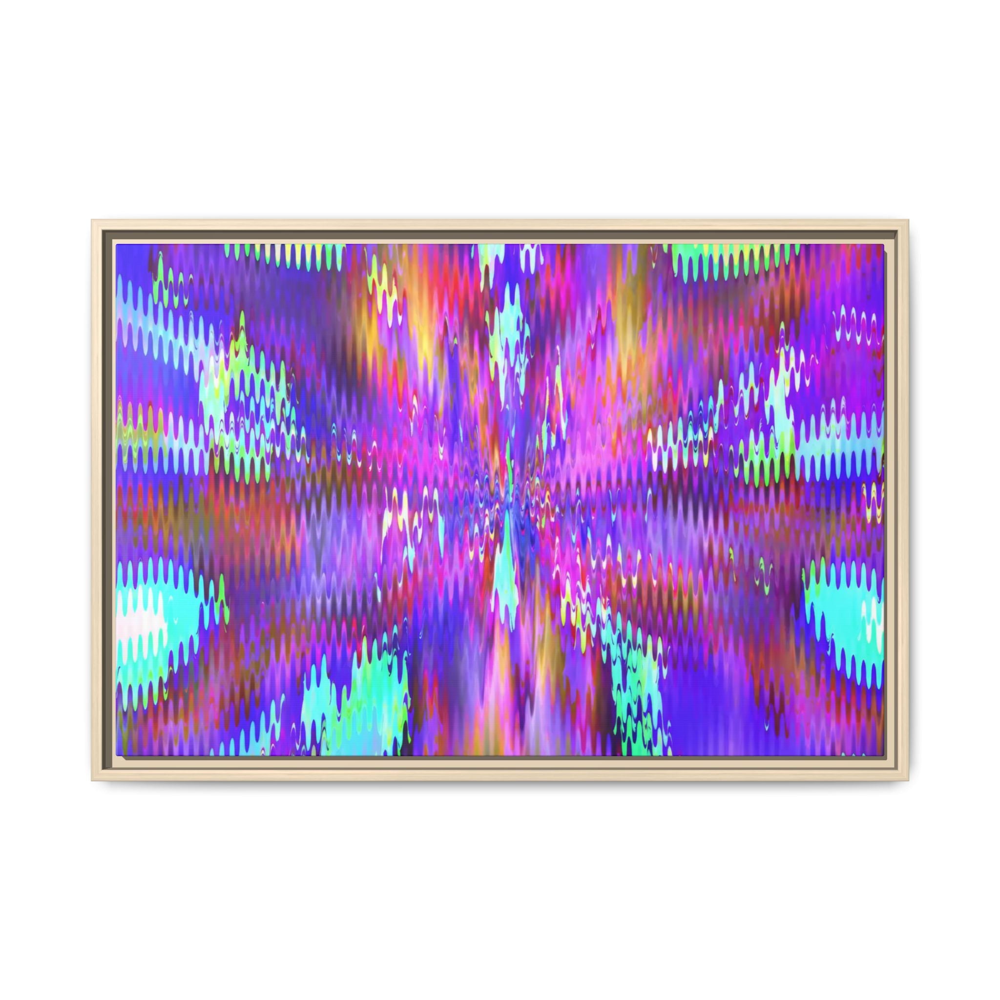 Framed Canvas Art — "Sub Bass"