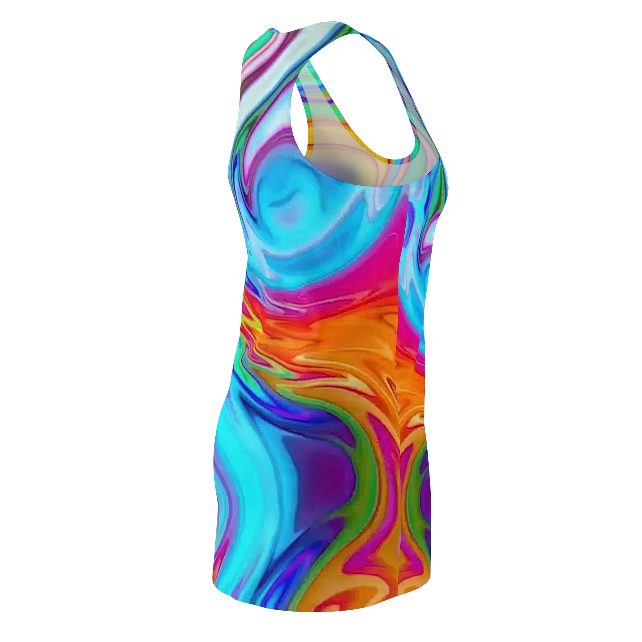 Racerback Dress — Metatonal (AOP)