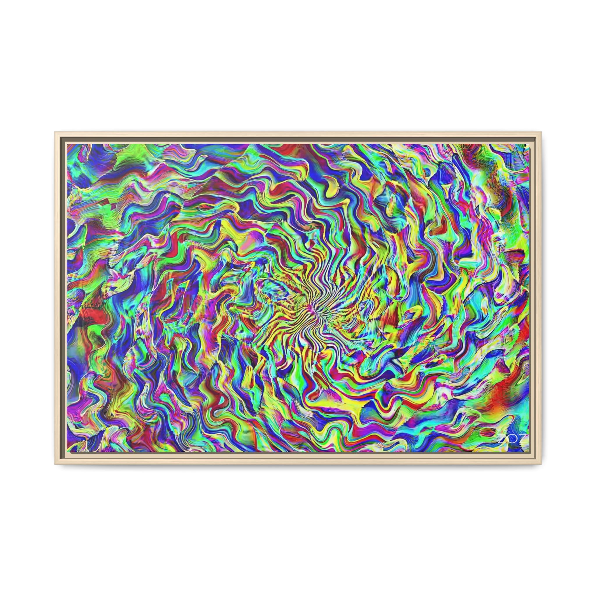 Framed Canvas Art — "Formulandscape"