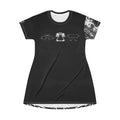 T-Shirt Dress - Spirit Black and White
