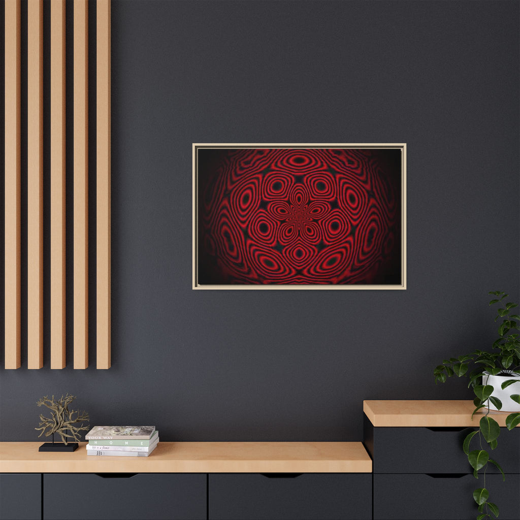 Framed Canvas Art — "Trepitorial"