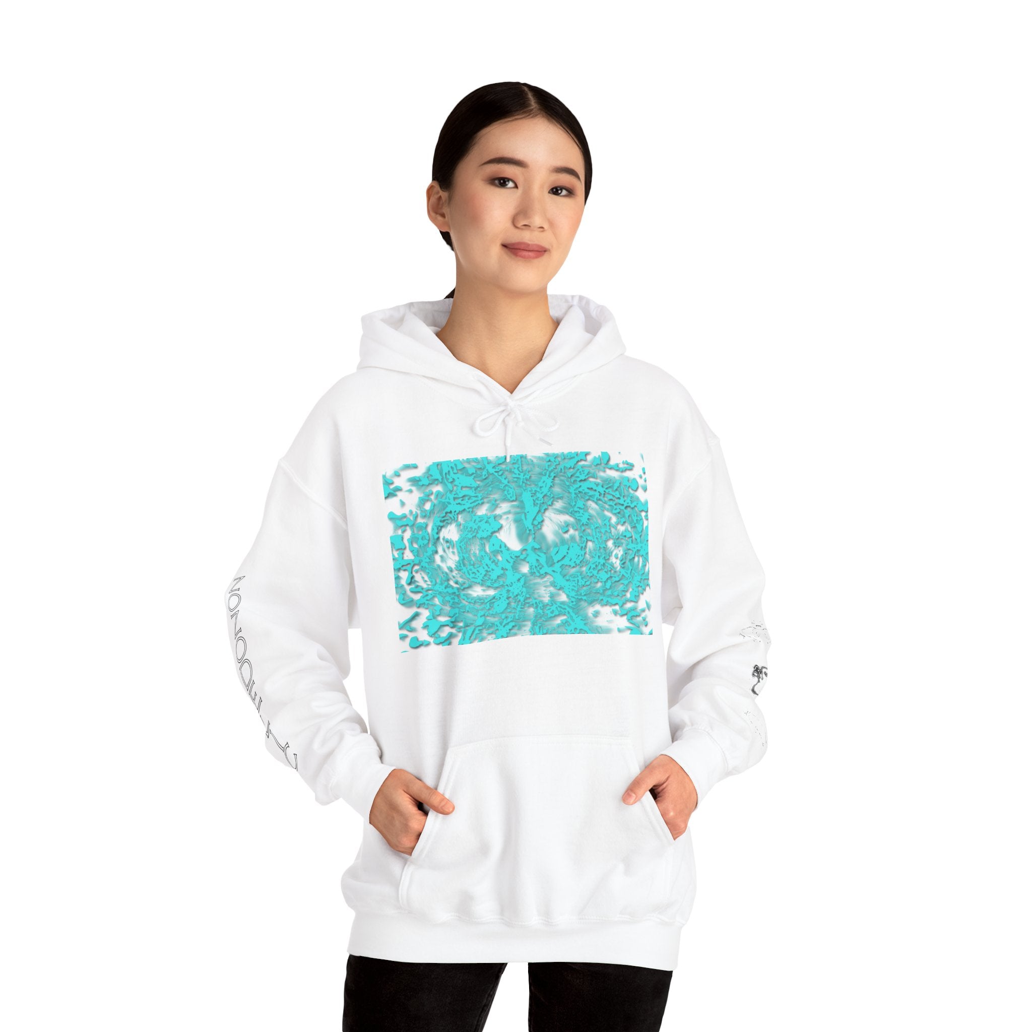Hoodie - Tracers Teal