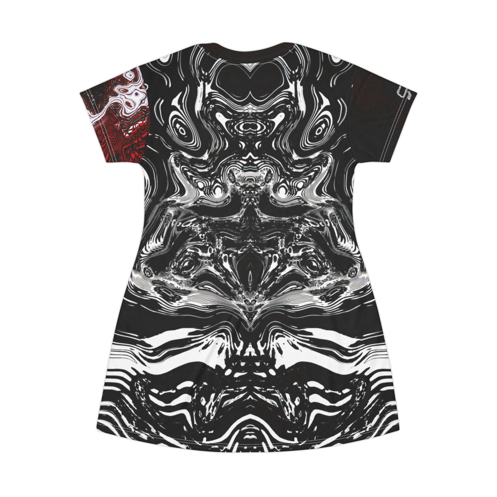 T-Shirt Dress - Spirit Red