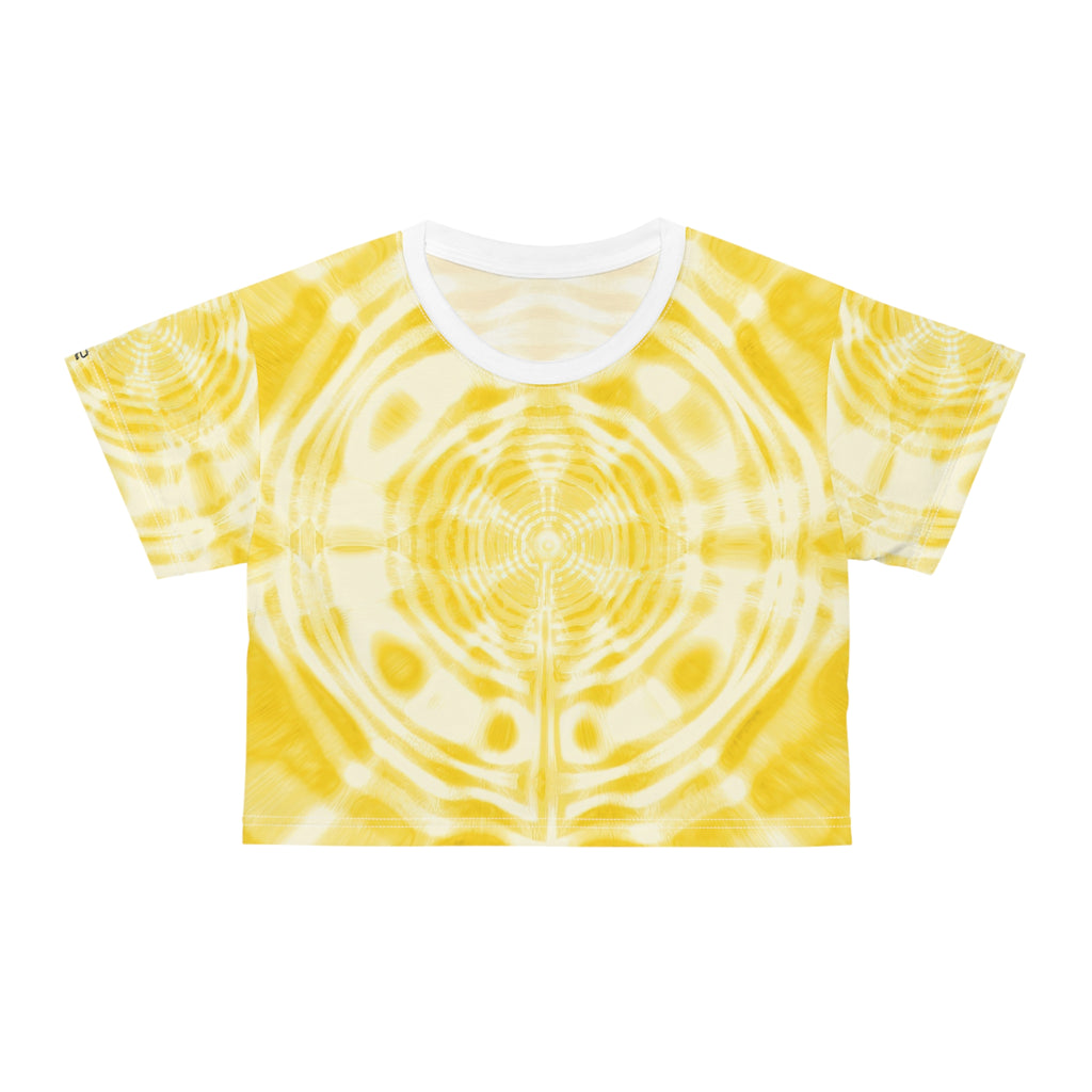 Crop Tee "Solaria" (AOP)