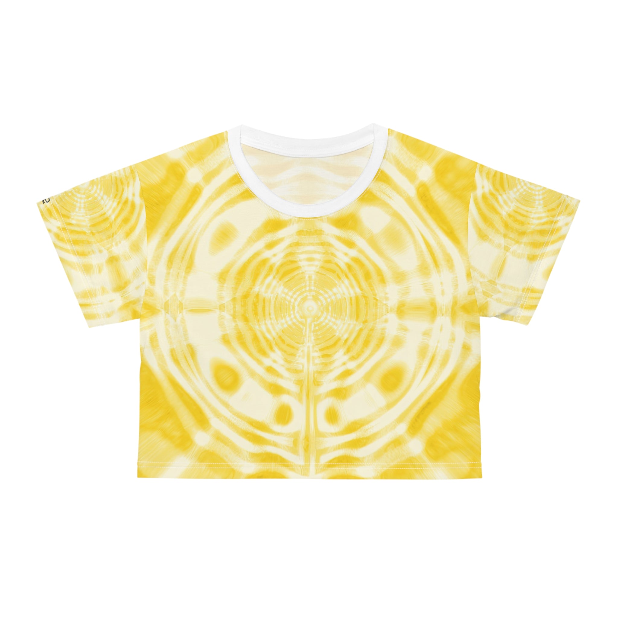 Crop Tee "Solaria" (AOP)
