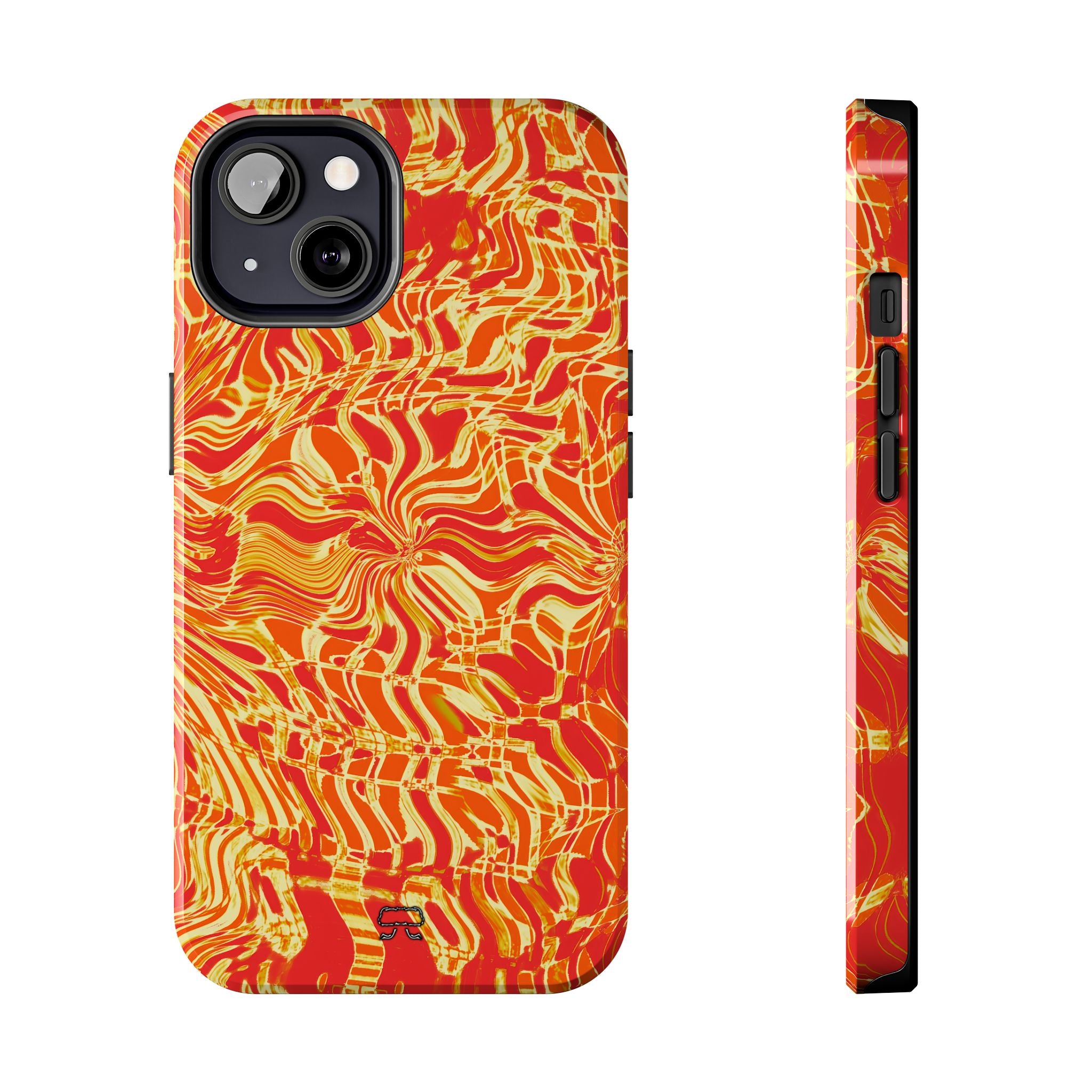 iPhones 11 thru 16 Durable Shockproof Case --- Fiesta Fire