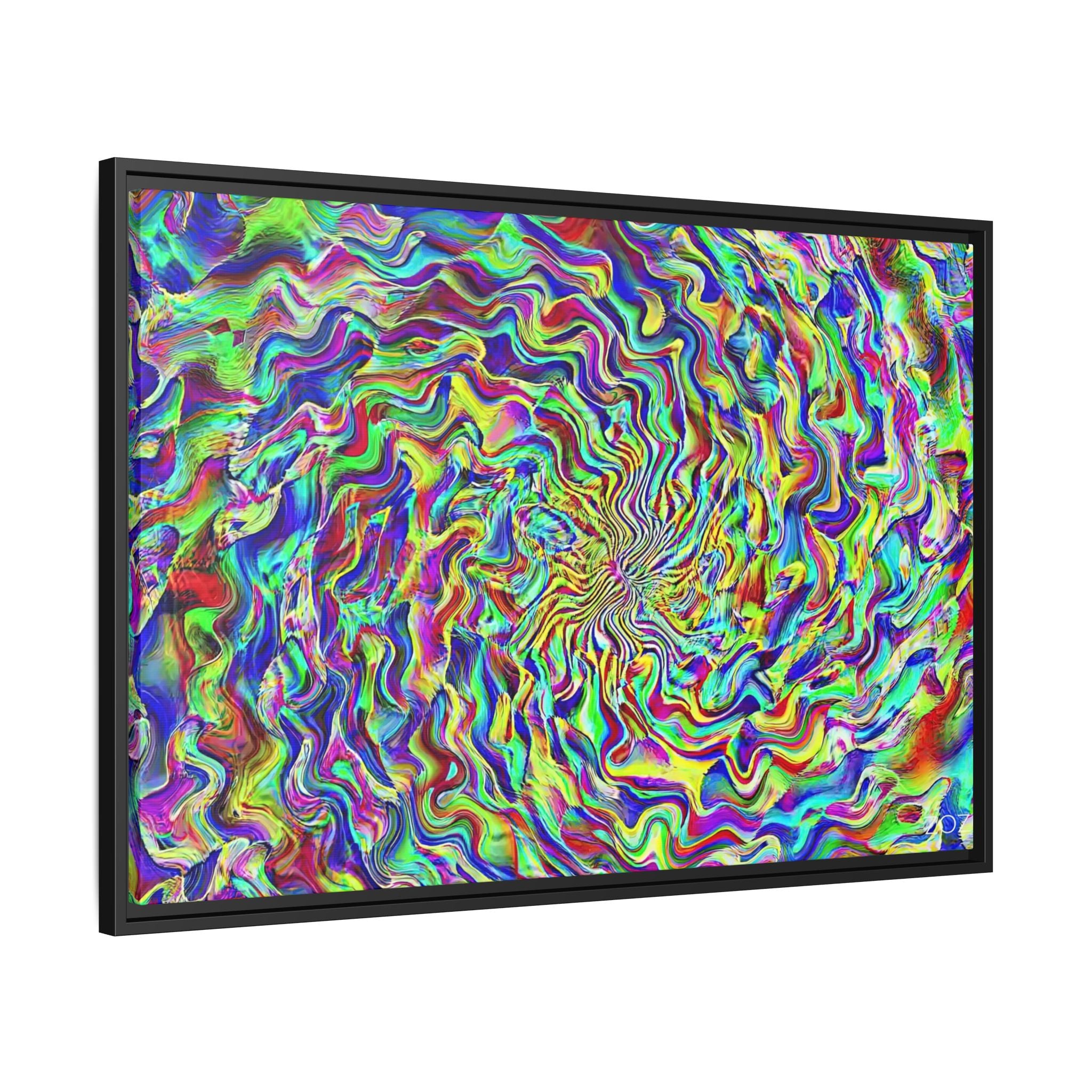 Framed Canvas Art — "Formulandscape"