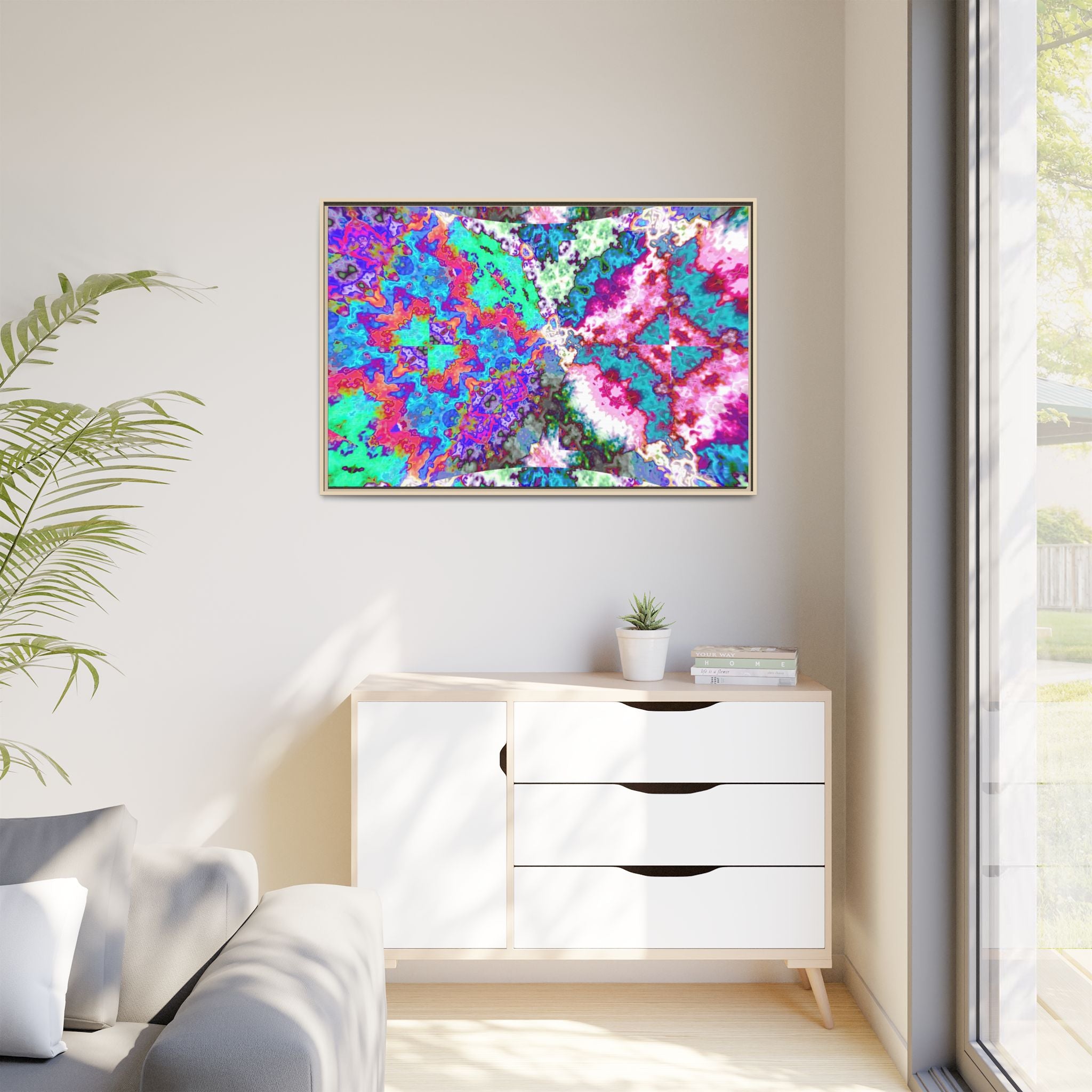 Framed Canvas Art — "Bone Candy"