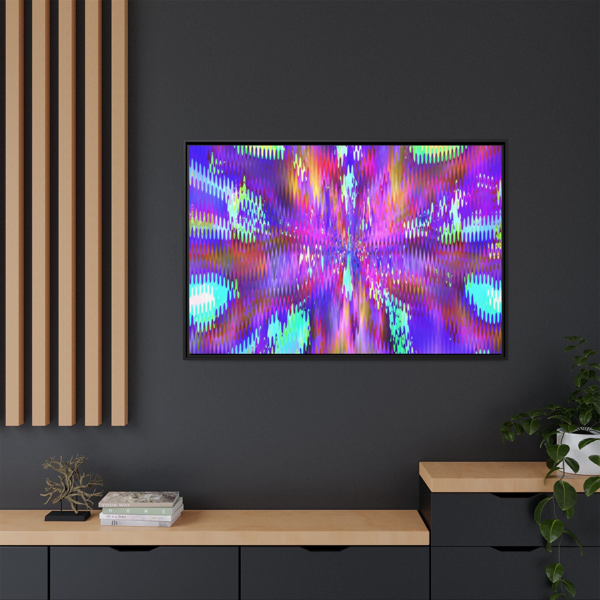 Framed Canvas Art — "Sub Bass"