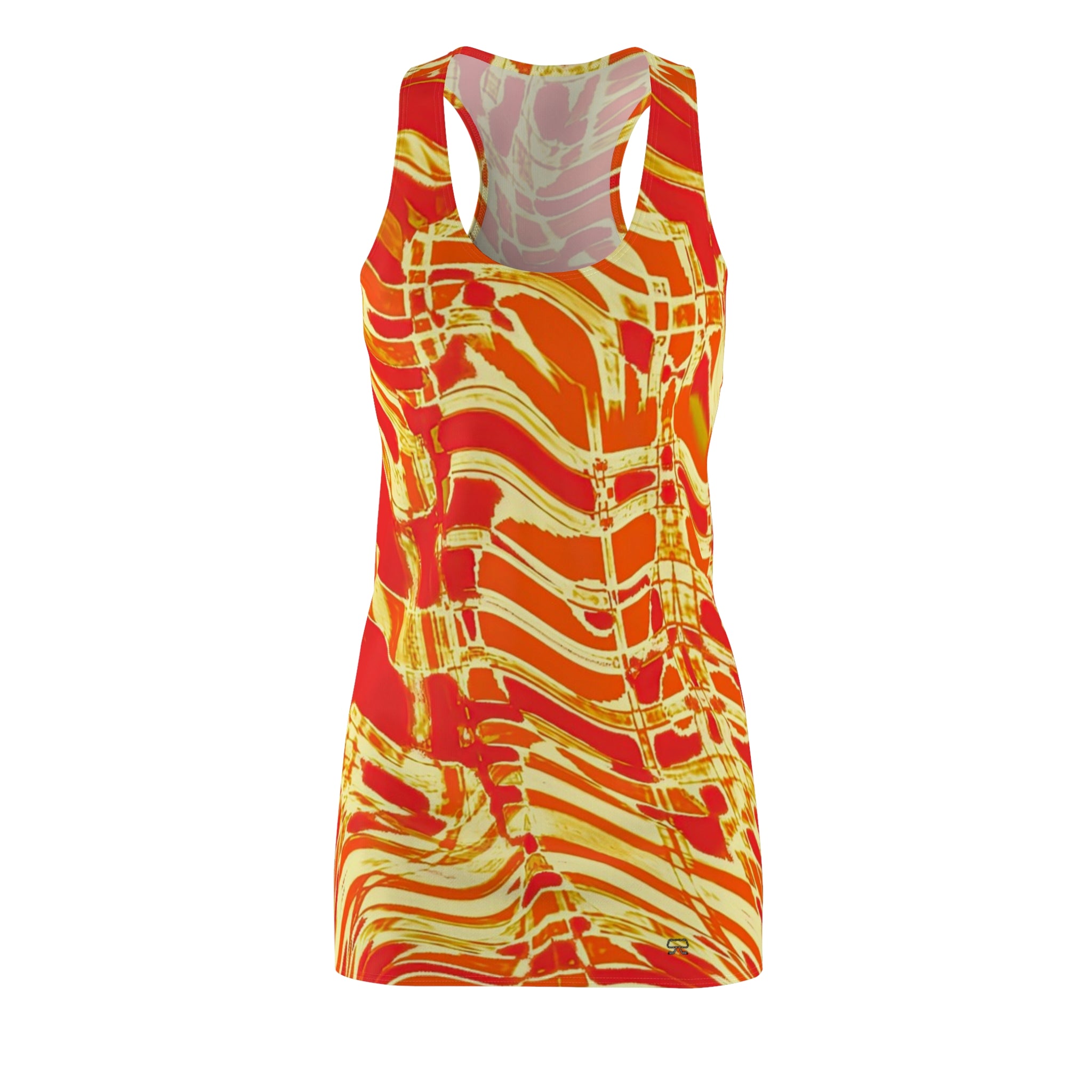 Racerback Dress — Fiesta Fire (AOP)