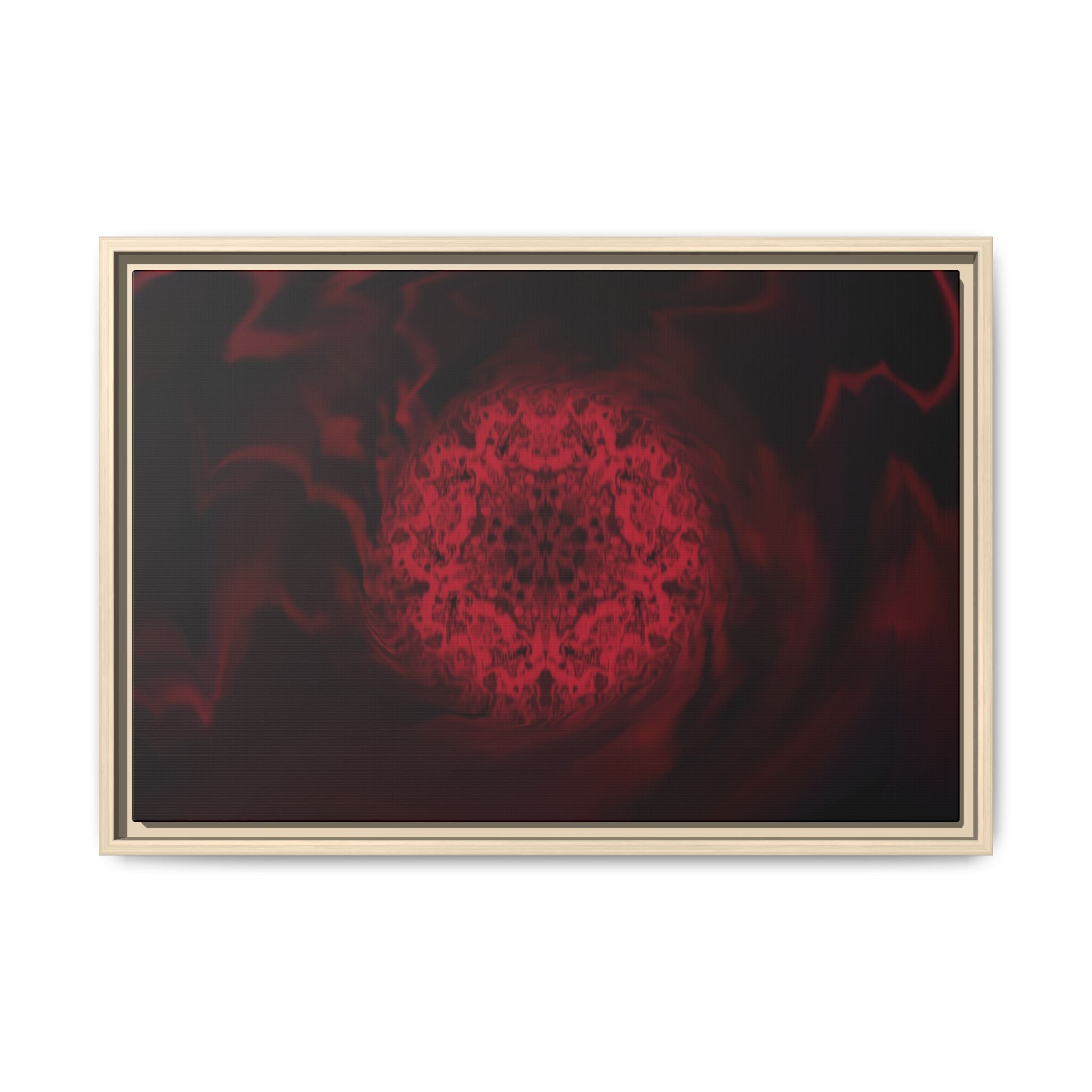 Framed Canvas Art — "Interlaced"