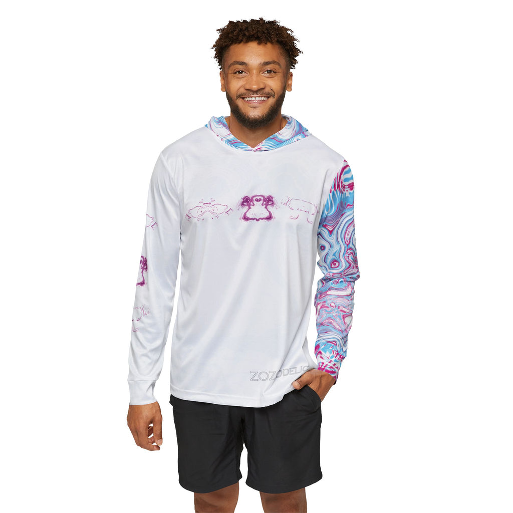 Men's Athletic Hoodie - Spirit Cotton Candy
