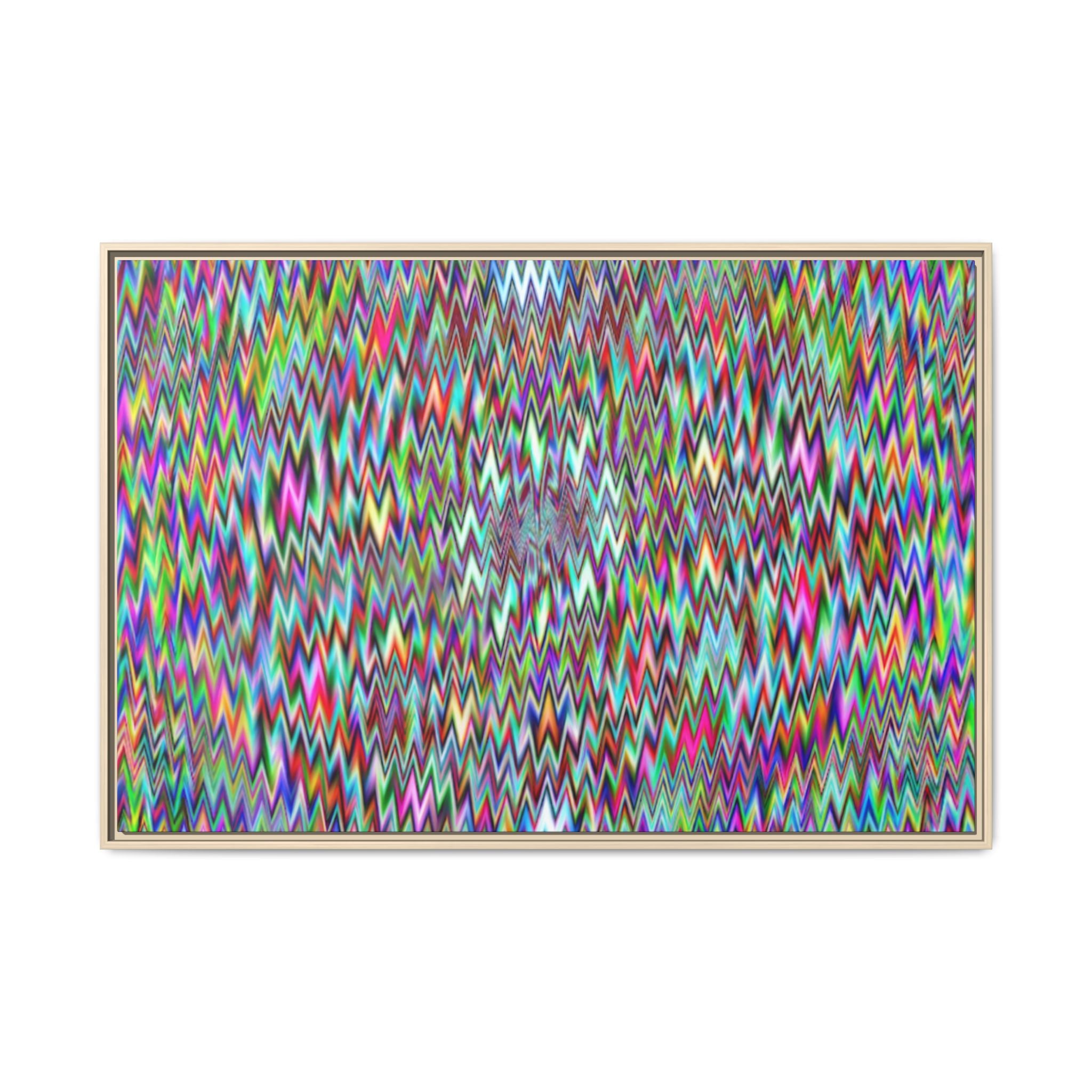 Framed Canvas Art — "GSK"