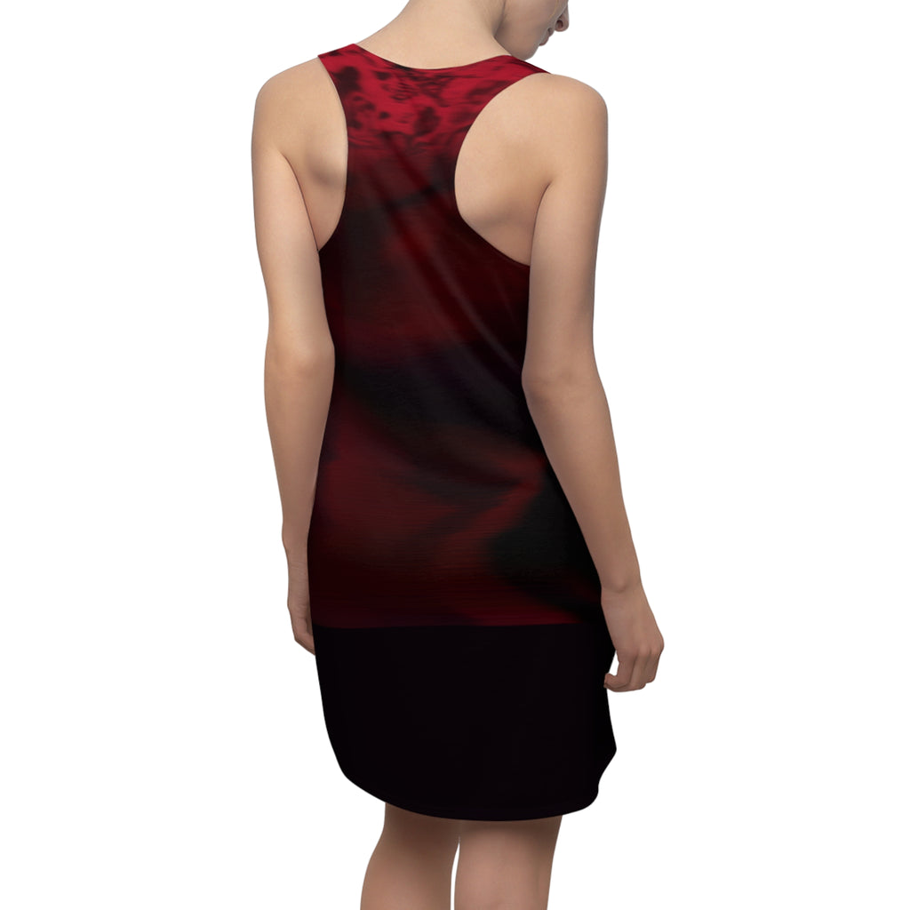 Racerback Dress — Interlaced (AOP)