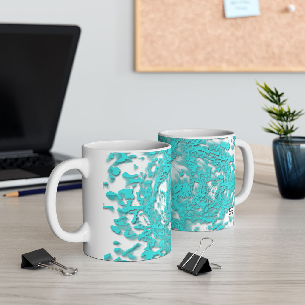 ZOZO Ceramic Mug - Tracers Teal (11oz/15oz)