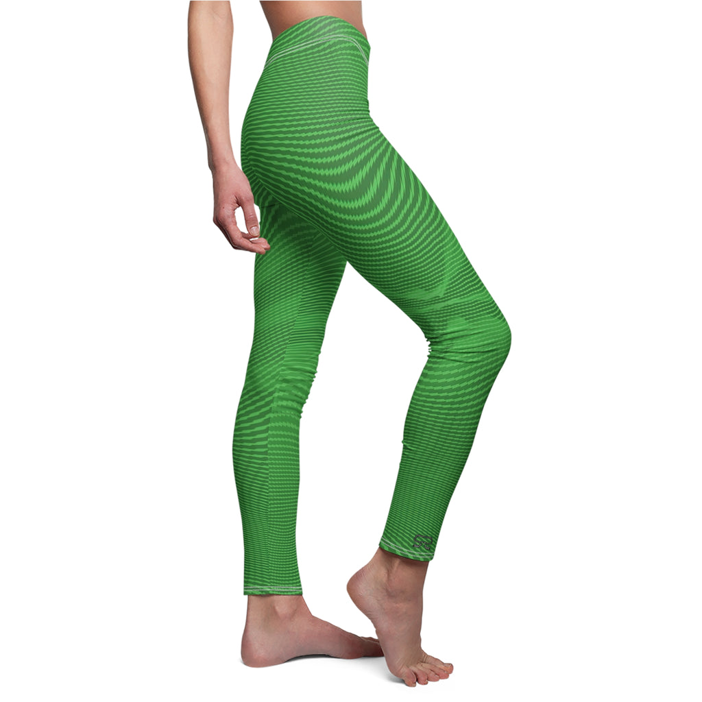 Leggings - Sun Spots Green